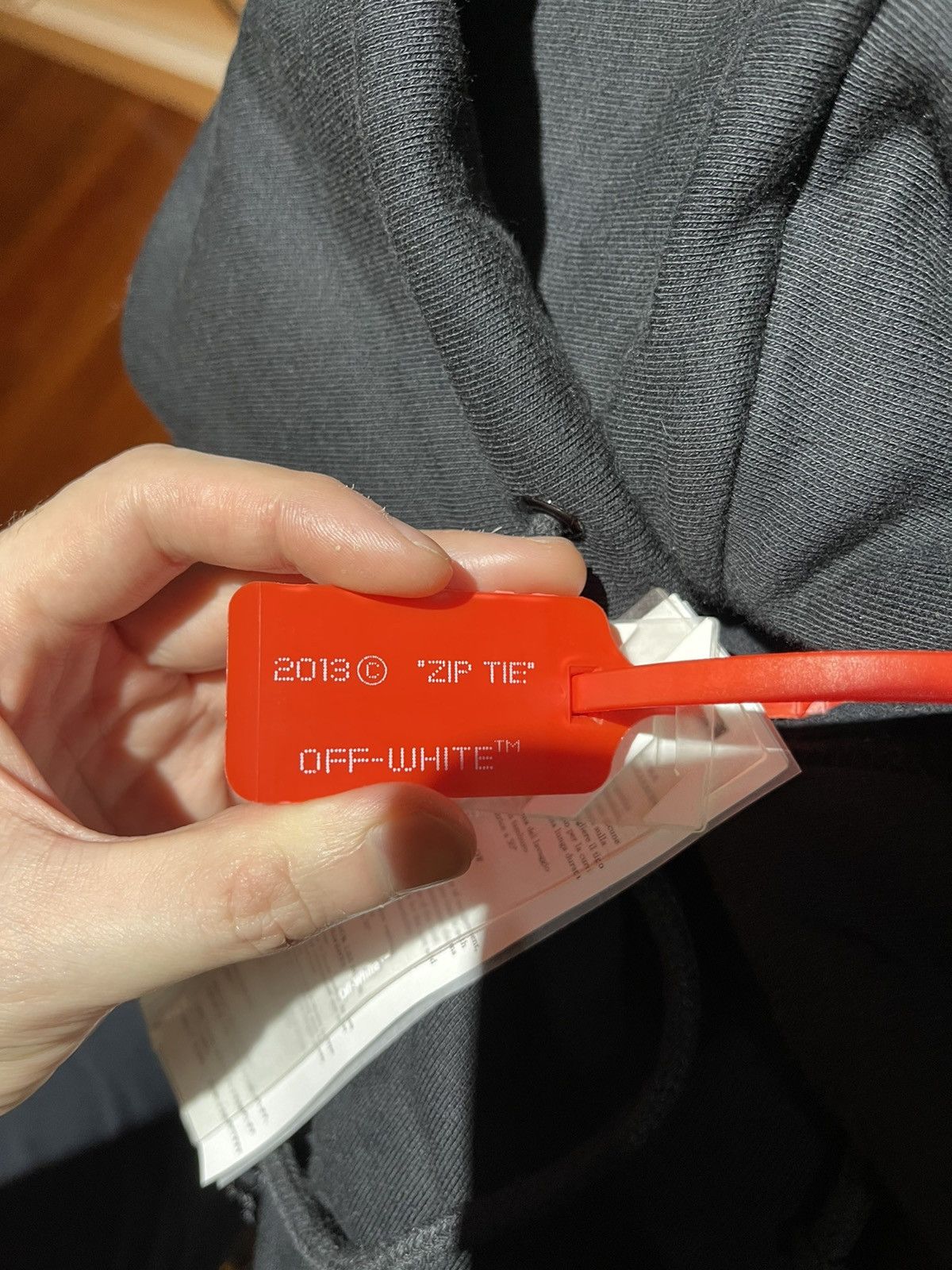 Off-White × Virgil Abloh 🔥NEW WITH TAG!! Offwhite x Flagment hoodie 2016🔥 Size US XL / EU 56 / 4 - 14 Thumbnail