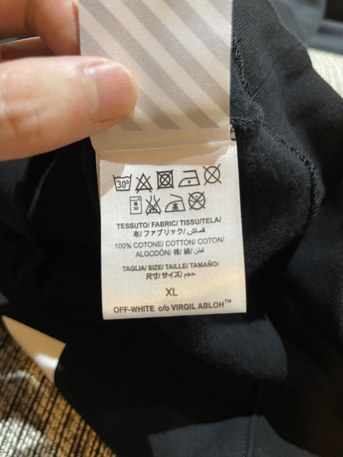 Off-White × Virgil Abloh 🔥NEW WITH TAG!! Offwhite x Flagment hoodie 2016🔥 Size US XL / EU 56 / 4 - 8 Thumbnail