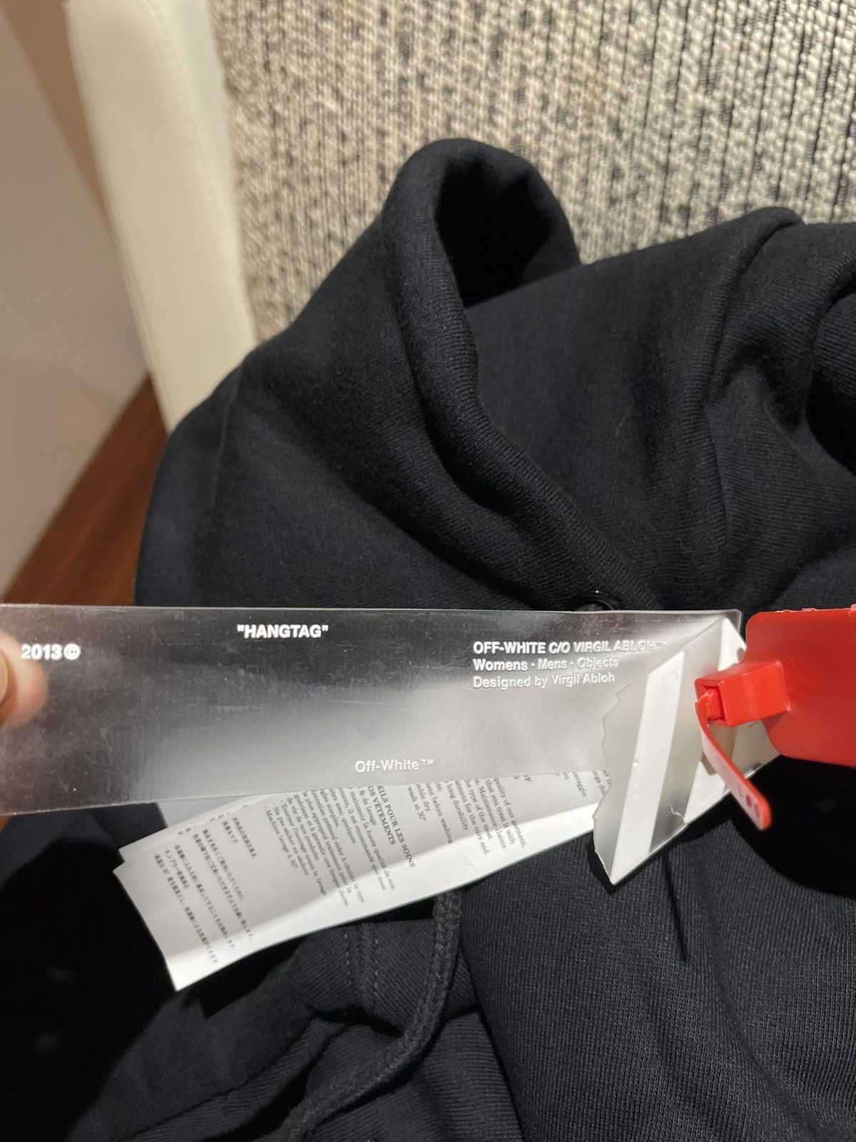 Off-White × Virgil Abloh 🔥NEW WITH TAG!! Offwhite x Flagment hoodie 2016🔥 Size US XL / EU 56 / 4 - 10 Thumbnail