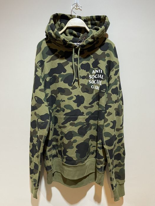 Assc x hot sale bape hoodie