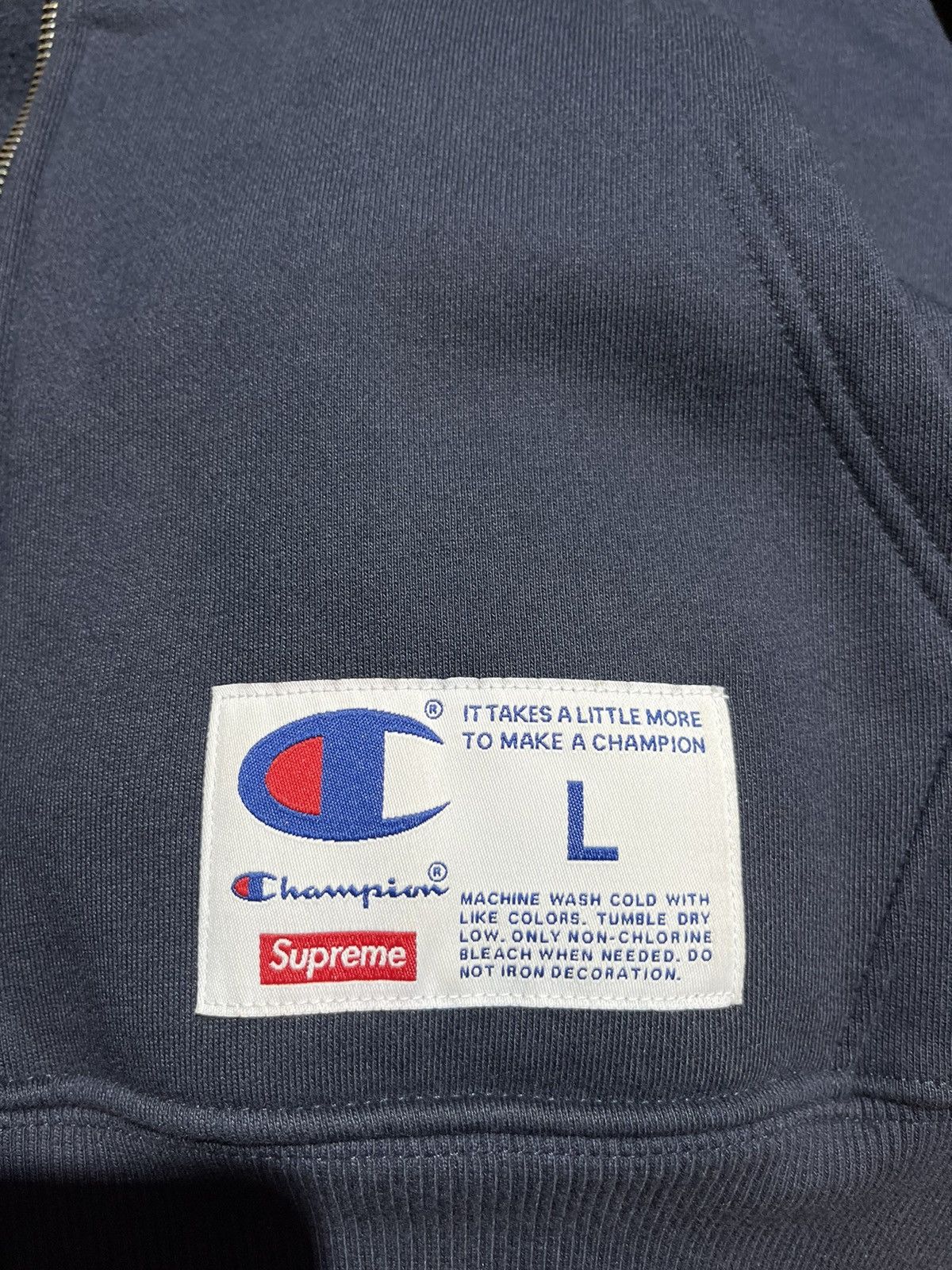 Champion × Supreme SUPREME X CHAMPION ARC ZIP UP HOODIE FW 17 Size US L / EU 52-54 / 3 - 4 Thumbnail
