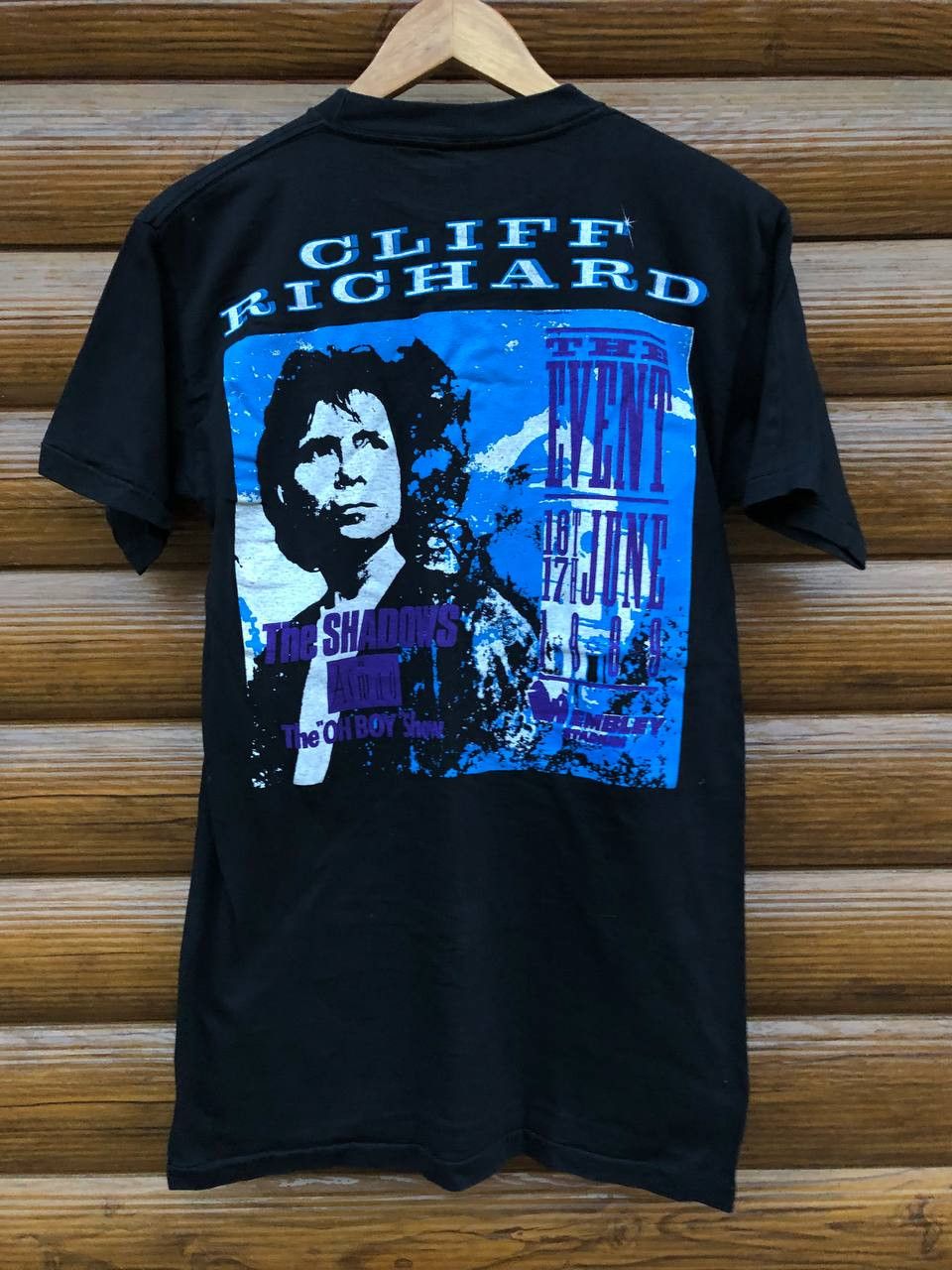 Band Tees Clif Richards T-Shirt Band tee Size US M / EU 48-50 / 2 - 4 Thumbnail