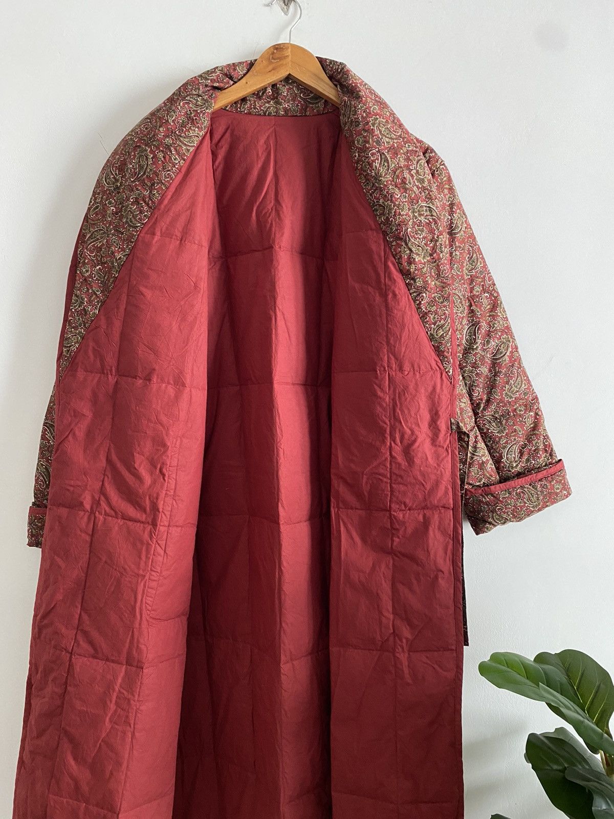 Japanese Brand Nakamurai kimono jacket Paisley Puffer Down Size US XL / EU 56 / 4 - 15 Thumbnail