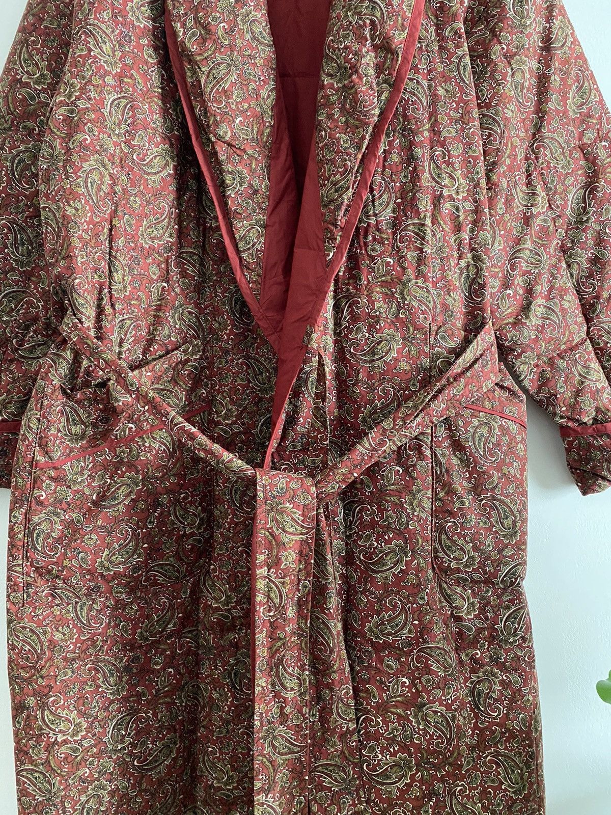 Japanese Brand Nakamurai kimono jacket Paisley Puffer Down Size US XL / EU 56 / 4 - 5 Thumbnail