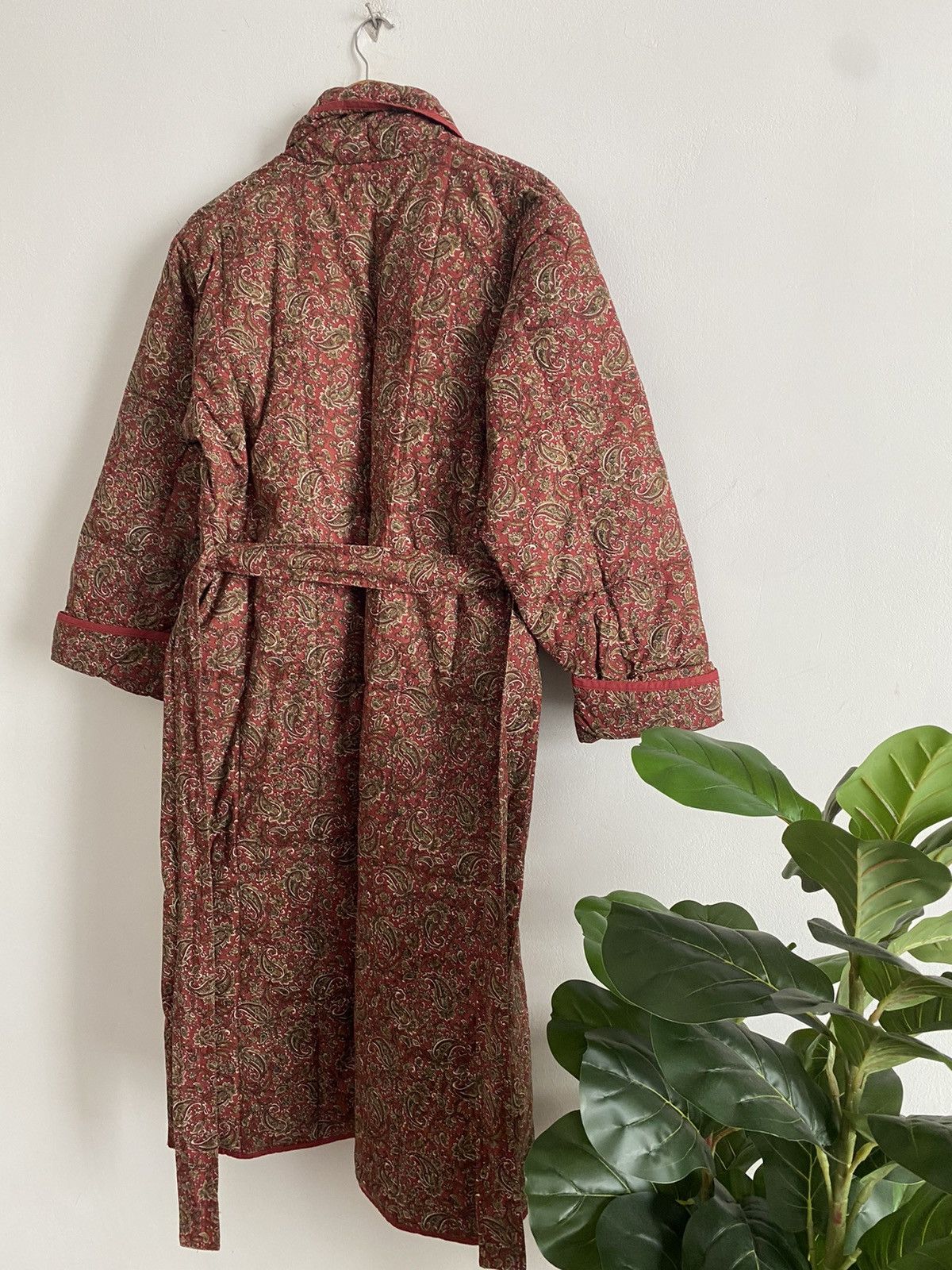 Japanese Brand Nakamurai kimono jacket Paisley Puffer Down Size US XL / EU 56 / 4 - 11 Thumbnail
