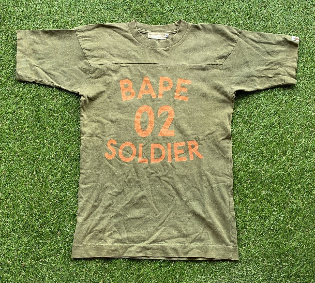 Bape × Vintage VINTAGE BAPE SOLDIER T SHIRT | Grailed