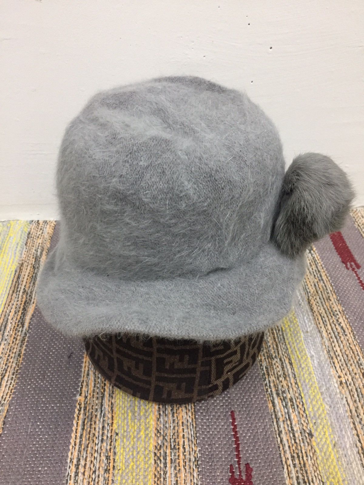 Beams Heart Mohair Bunny Bucket Hat