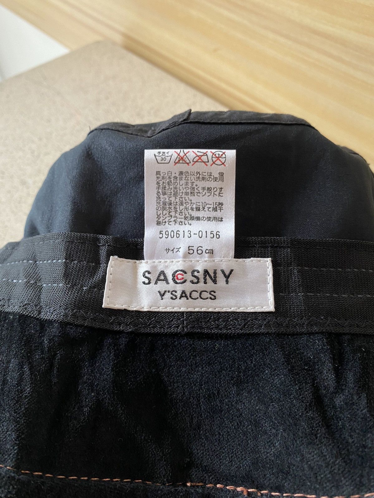 Yohji Yamamoto Y’saccs by Yohji Yamamoto Velvet Bucket Hat Size ONE SIZE - 3 Thumbnail