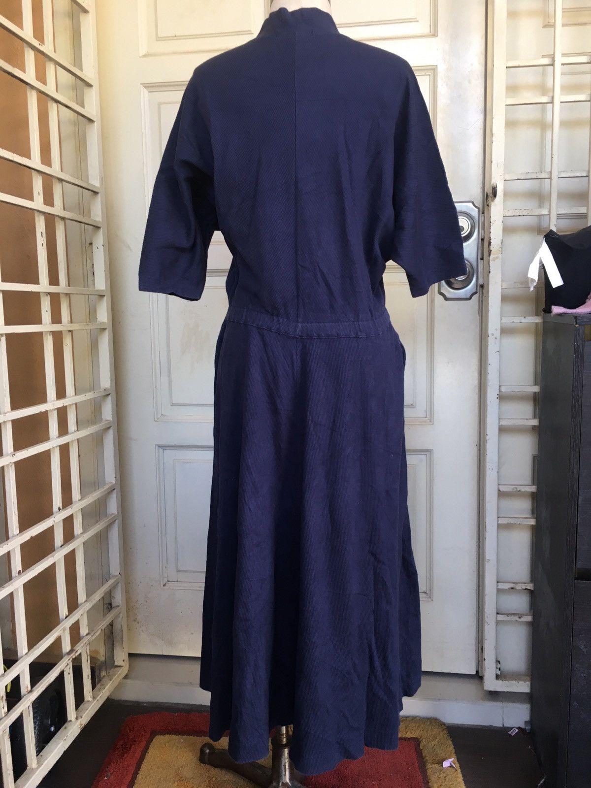 Issey Miyake vintage 80s issey miyake plantation cotton dress Size M / US 6-8 / IT 42-44 - 3 Thumbnail