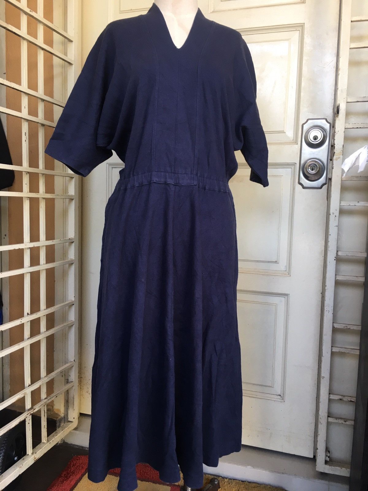 Issey Miyake vintage 80s issey miyake plantation cotton dress Size M / US 6-8 / IT 42-44 - 1 Thumbnail