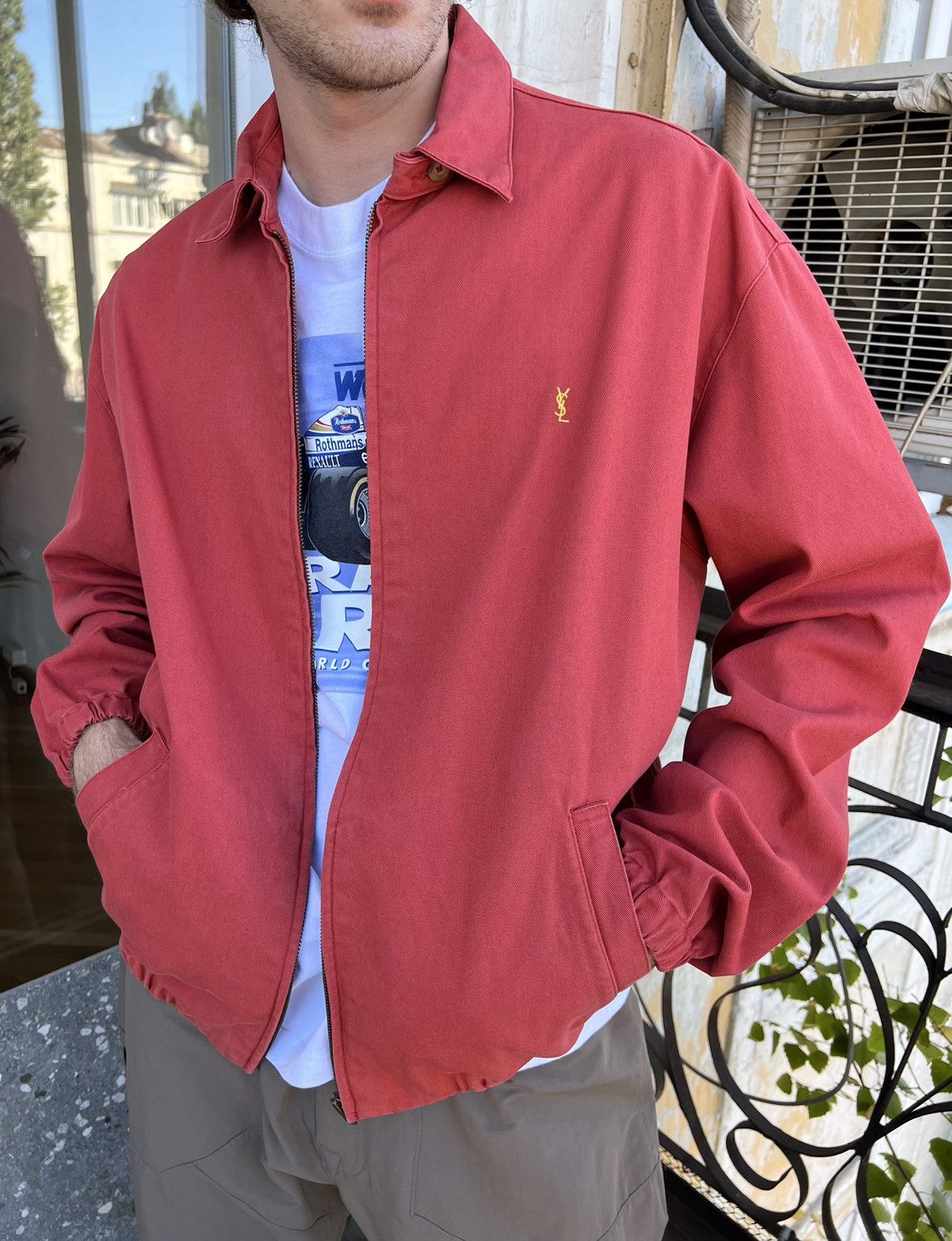 Vintage × Yves Saint Laurent Vintage Yves Saint Laurent Harrington