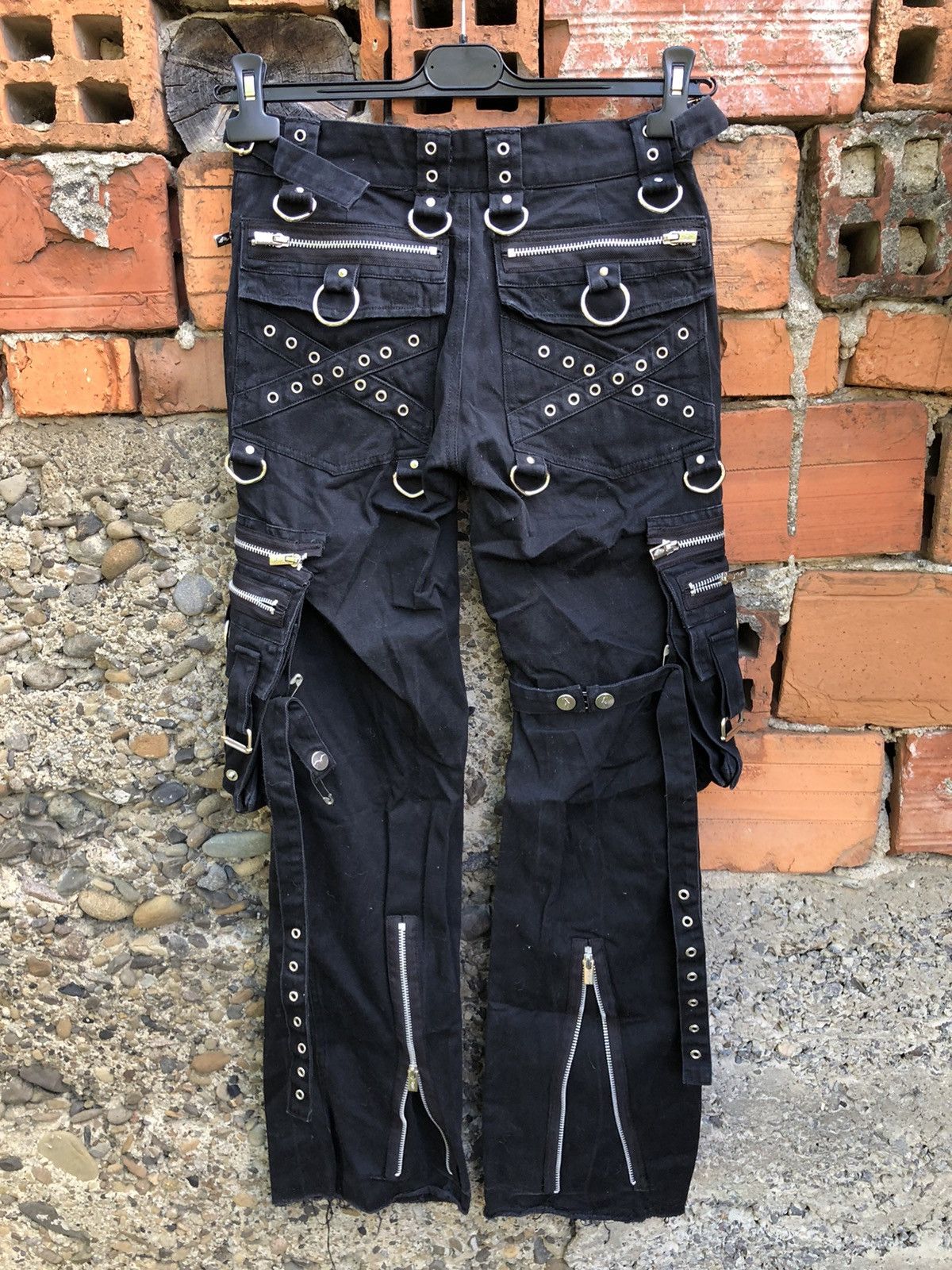 Japanese Brand × Vintage Queen Of Darkness Gothic Bandage Cargo 