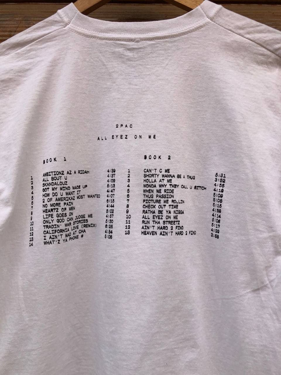 Other Tupac All Eyez On Me Over Printed T Shirt Size US M / EU 48-50 / 2 - 4 Thumbnail