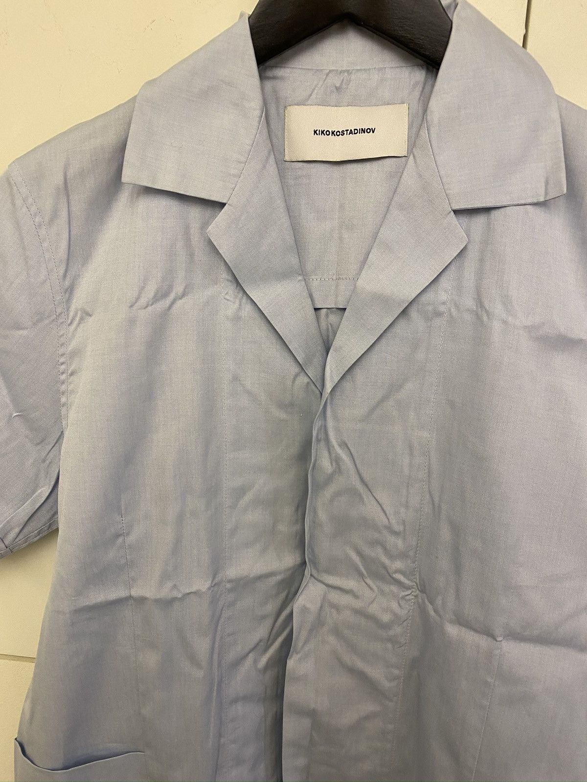 Kiko Kostadinov 00012016 Hospital Shirt W/Side Pockets Size US M / EU 48-50 / 2 - 3 Thumbnail