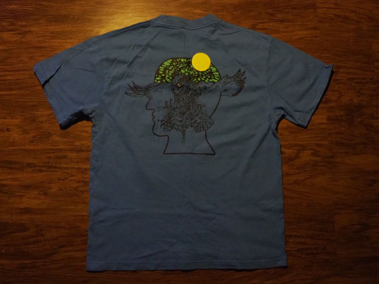 Brain Dead ELECTRIC OWL T-SHIRT - CHINA BLUE Size US S / EU 44-46 / 1 - 4 Thumbnail