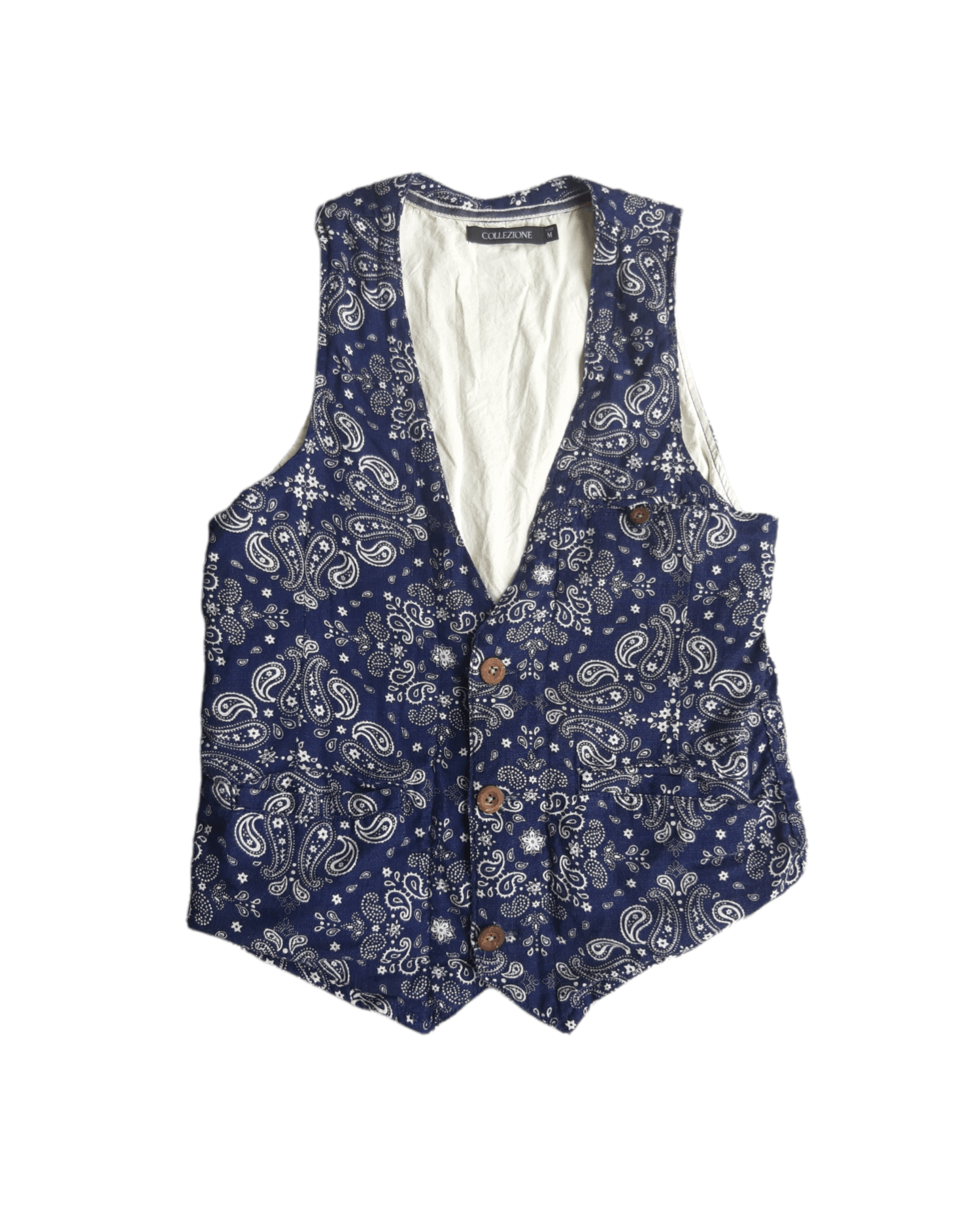 Vintage Collezione Menswear Paisley Vest
