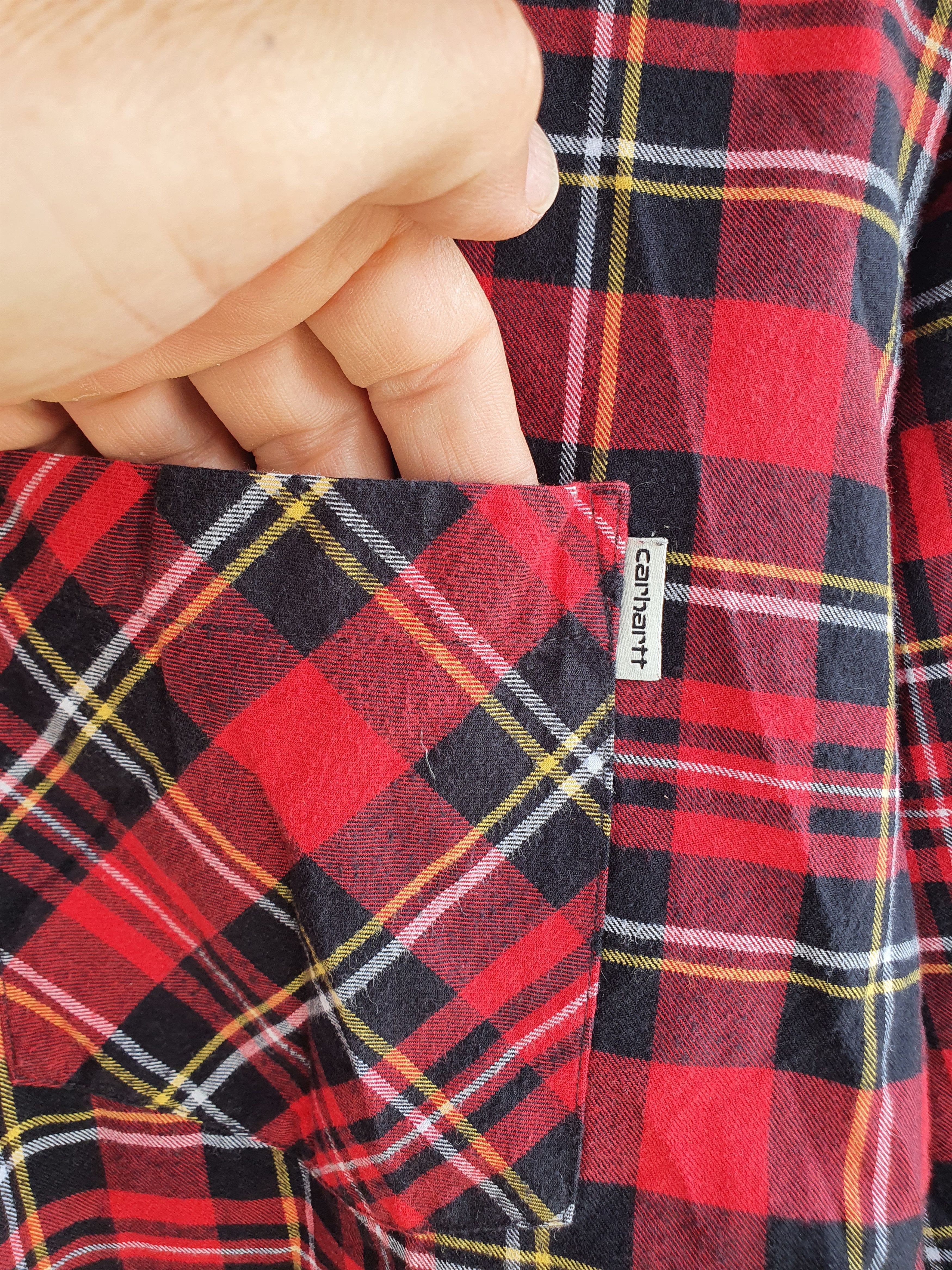 Carhartt Wip Carhartt WIP Woman's W' Mia shirt checkered,sz XS Size XS / US 0-2 / IT 36-38 - 8 Thumbnail