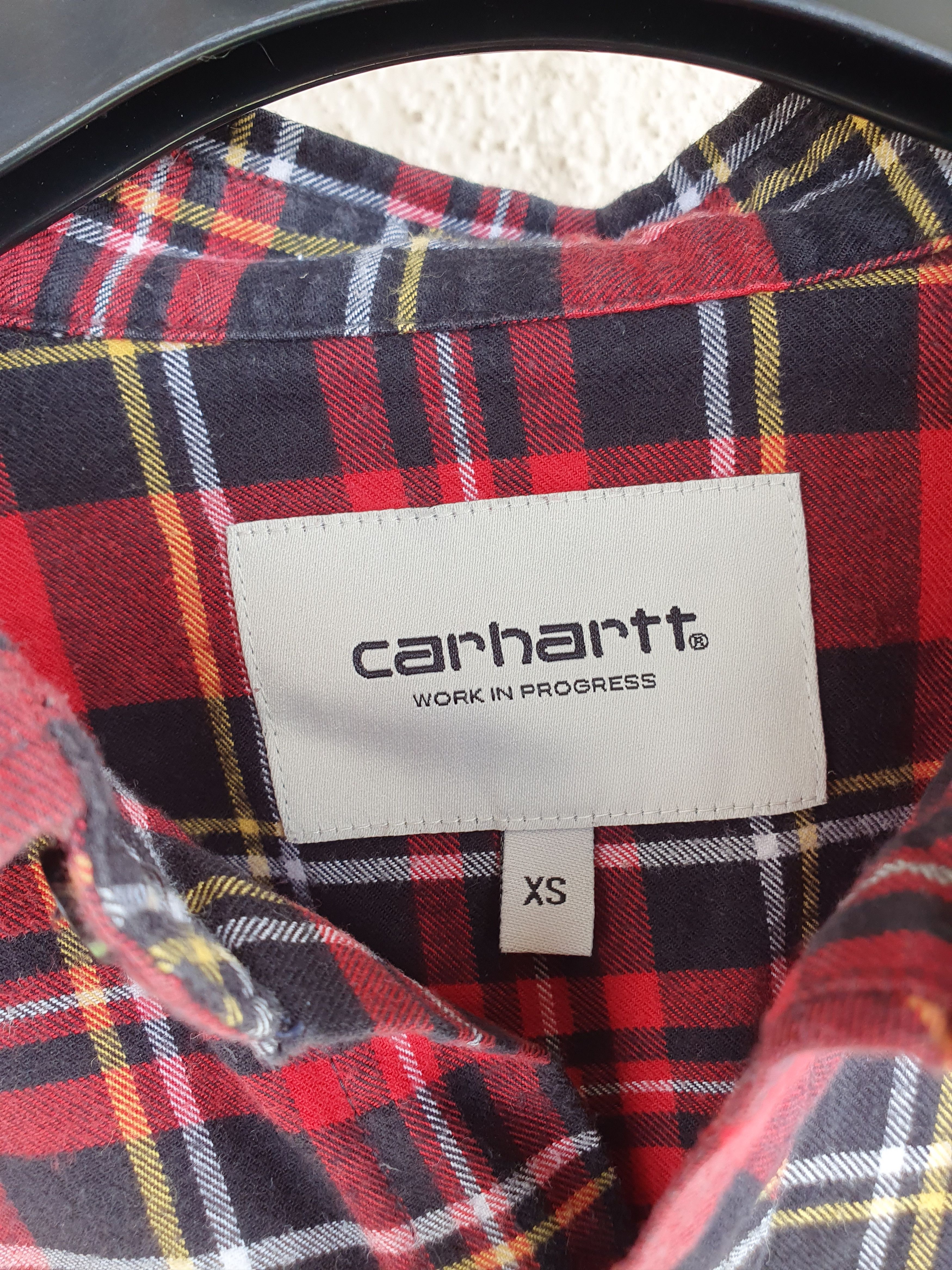Carhartt Wip Carhartt WIP Woman's W' Mia shirt checkered,sz XS Size XS / US 0-2 / IT 36-38 - 2 Thumbnail