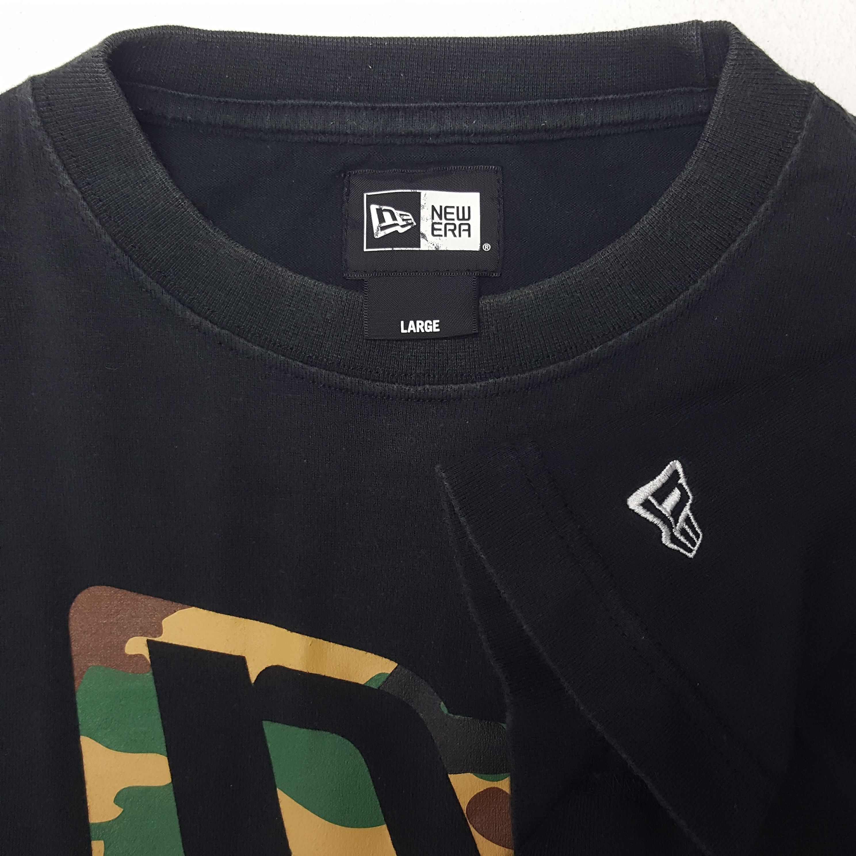 New Era Vintage New Era Big Logo Camo Tshirt Size US L / EU 52-54 / 3 - 4 Thumbnail