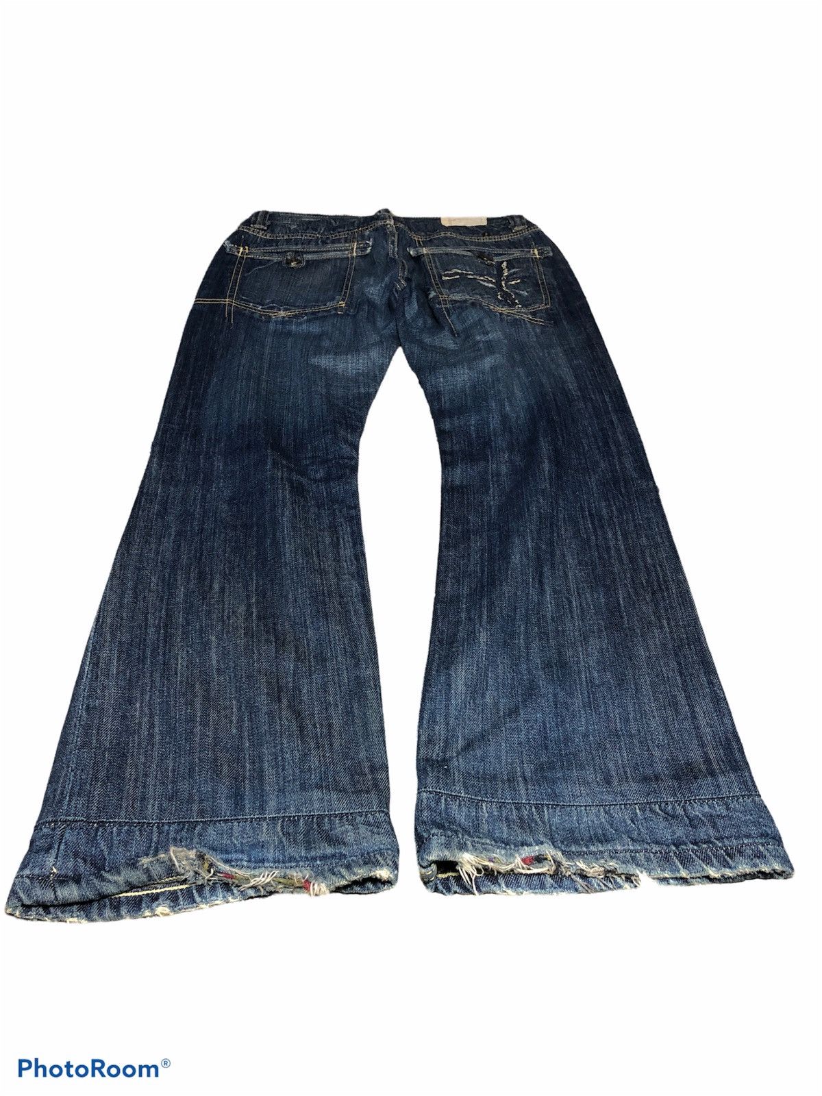 Jimmy Taverniti FLARED⚡️TAVERNITI SO JEANS LENNY DENIM Size US 29 - 10 Thumbnail