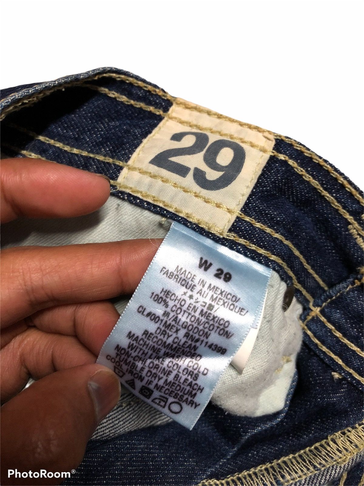Jimmy Taverniti FLARED⚡️TAVERNITI SO JEANS LENNY DENIM Size US 29 - 3 Thumbnail