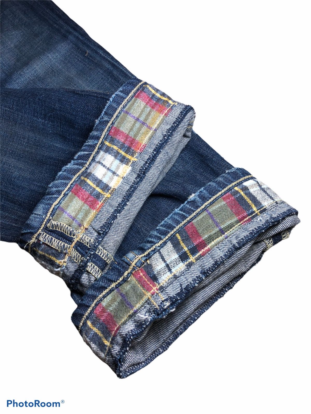 Jimmy Taverniti FLARED⚡️TAVERNITI SO JEANS LENNY DENIM Size US 29 - 7 Thumbnail