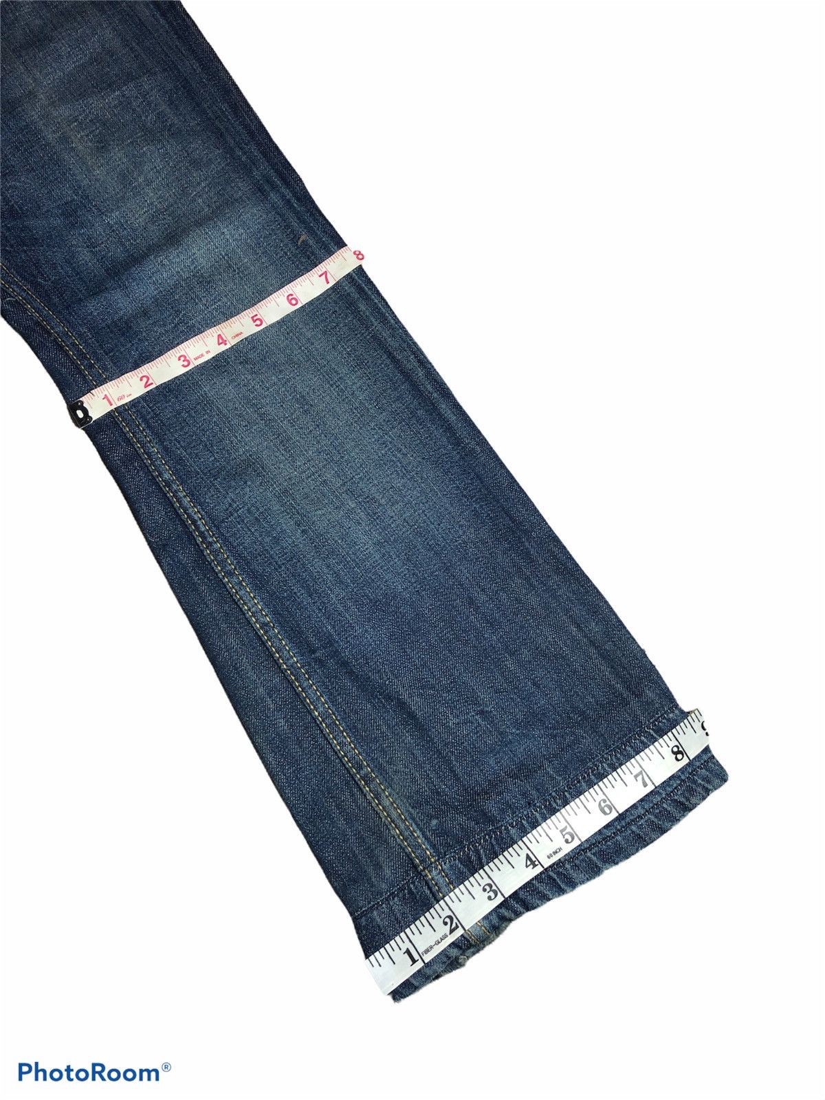 Jimmy Taverniti FLARED⚡️TAVERNITI SO JEANS LENNY DENIM Size US 29 - 12 Thumbnail