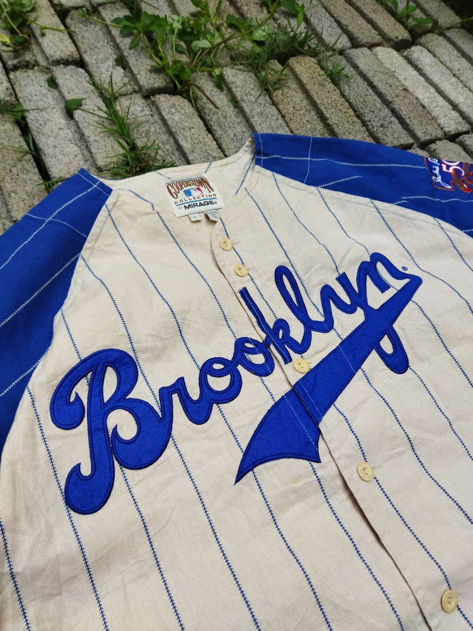 MLB Vintage MLB 50th Anniversary Jackie Robinson by Mirage Size US L / EU 52-54 / 3 - 3 Thumbnail