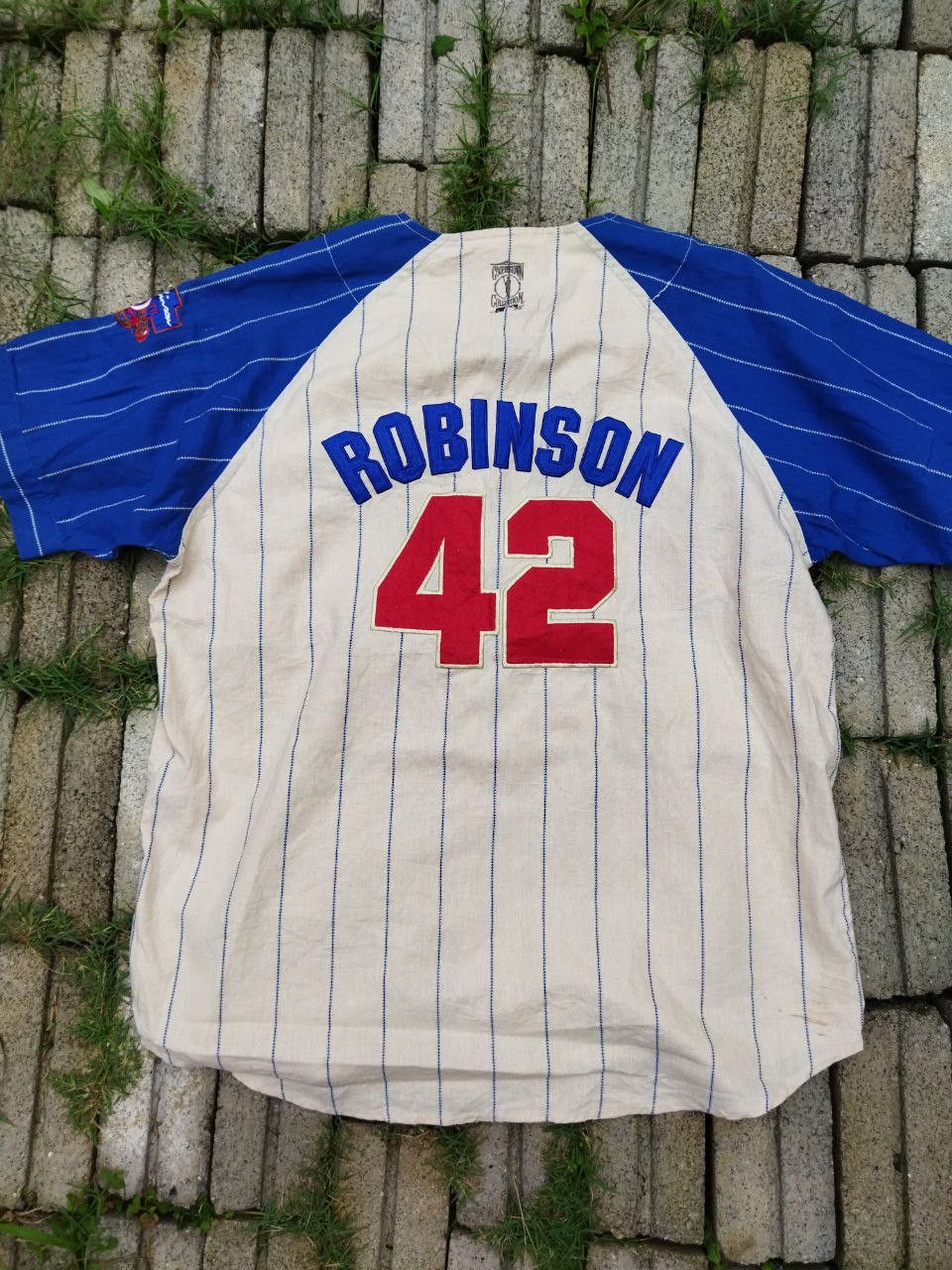 MLB Vintage MLB 50th Anniversary Jackie Robinson by Mirage Size US L / EU 52-54 / 3 - 4 Thumbnail