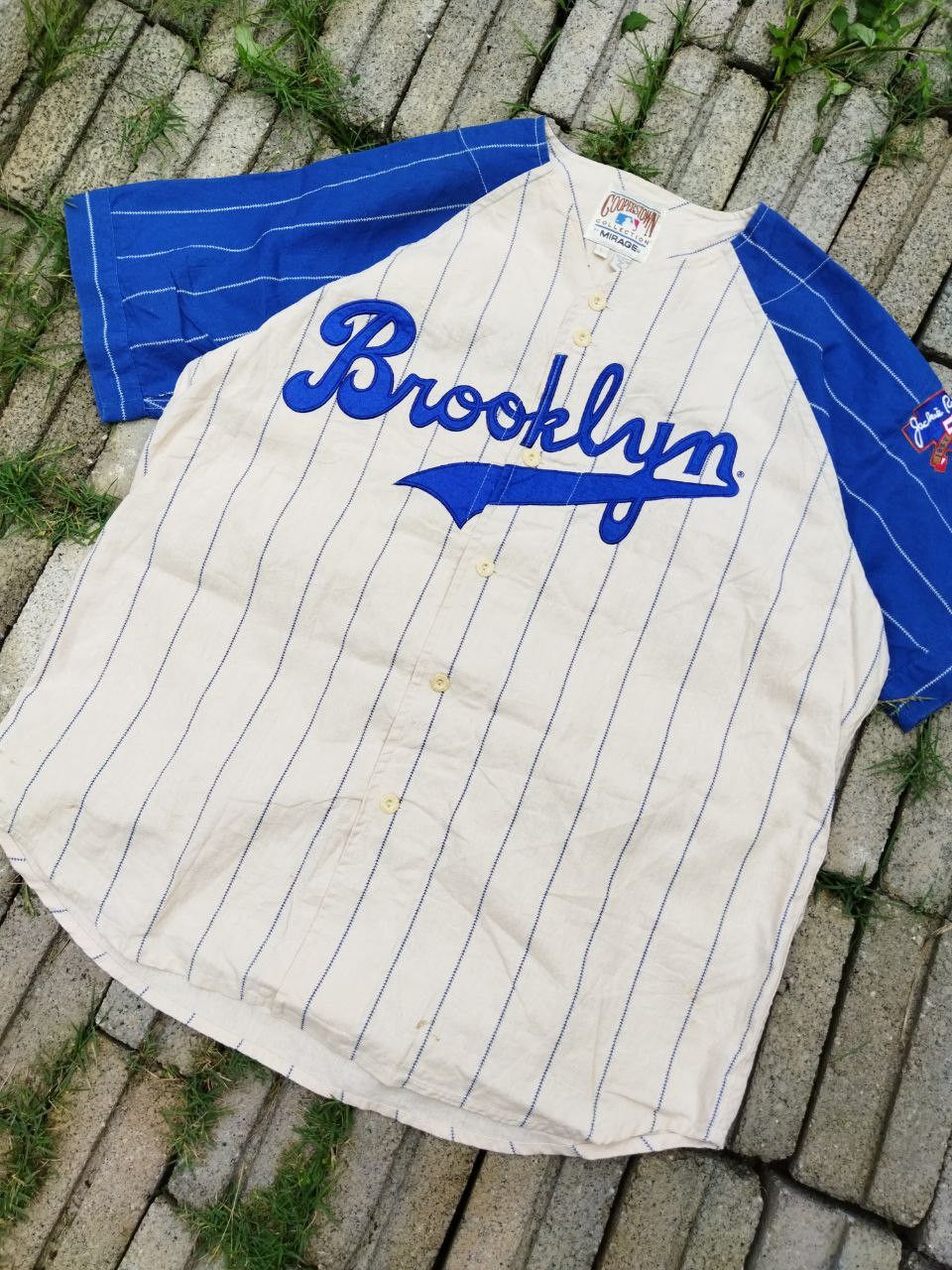 MLB Vintage MLB 50th Anniversary Jackie Robinson by Mirage Size US L / EU 52-54 / 3 - 2 Thumbnail