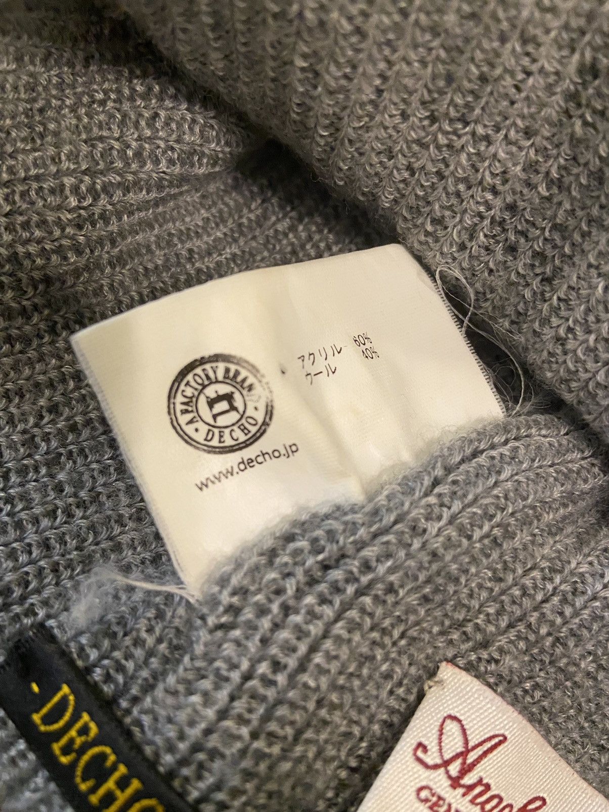 ANACHRONORM GRAIL🔥Anachronorm 🇯🇵 Worker Wool Blend Beenie Hat Size ONE SIZE - 5 Thumbnail