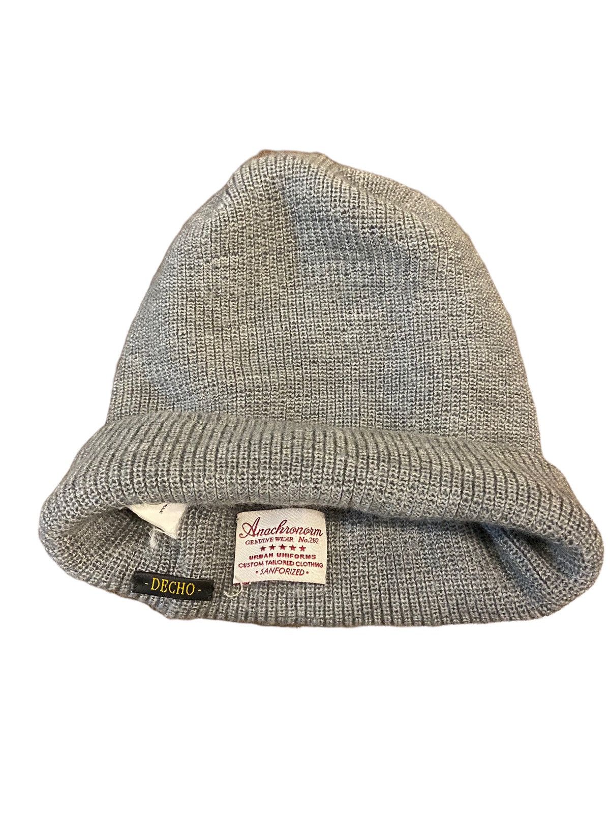 ANACHRONORM GRAIL🔥Anachronorm 🇯🇵 Worker Wool Blend Beenie Hat Size ONE SIZE - 1 Thumbnail