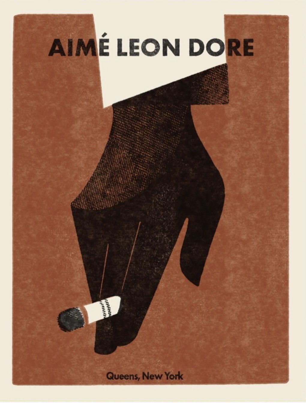 Aime Leon Dore Molina Hand Cigarette Poster - Aime Leon Dore | Grailed