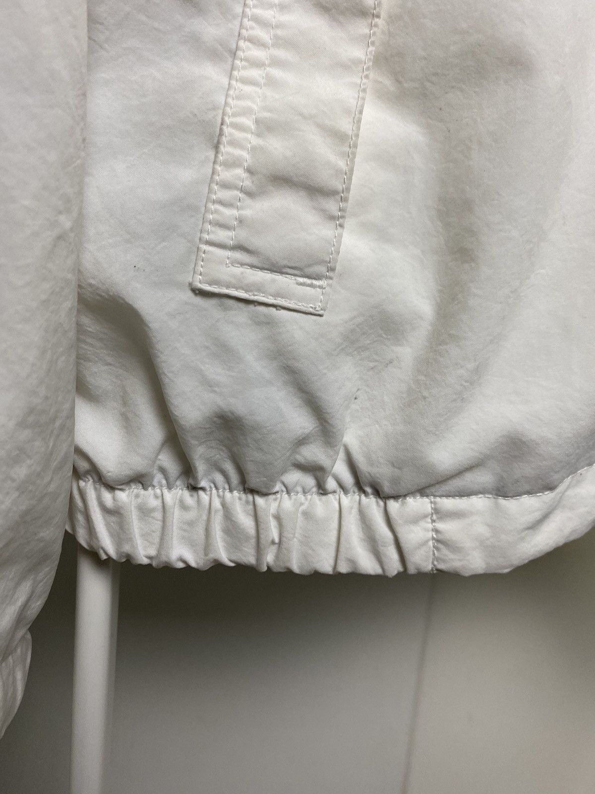 Nike × Vintage RARE! 90s Nike Court vintage white track jacket windbreaker Size US L / EU 52-54 / 3 - 7 Thumbnail