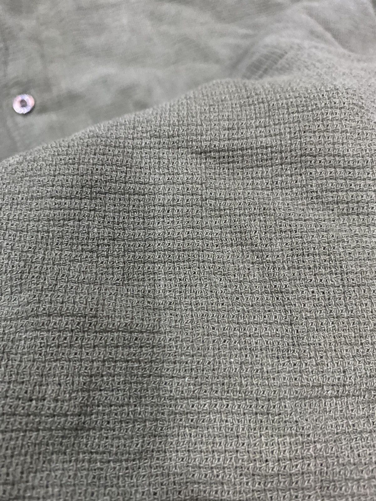Stussy × Vintage 90s olive button up Size US L / EU 52-54 / 3 - 3 Thumbnail