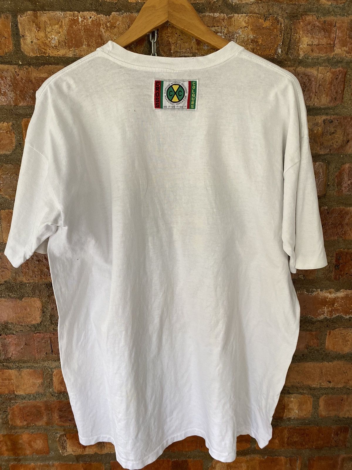 Cross Colours × Rap Tees 90s poem tee Size US XL / EU 56 / 4 - 7 Thumbnail