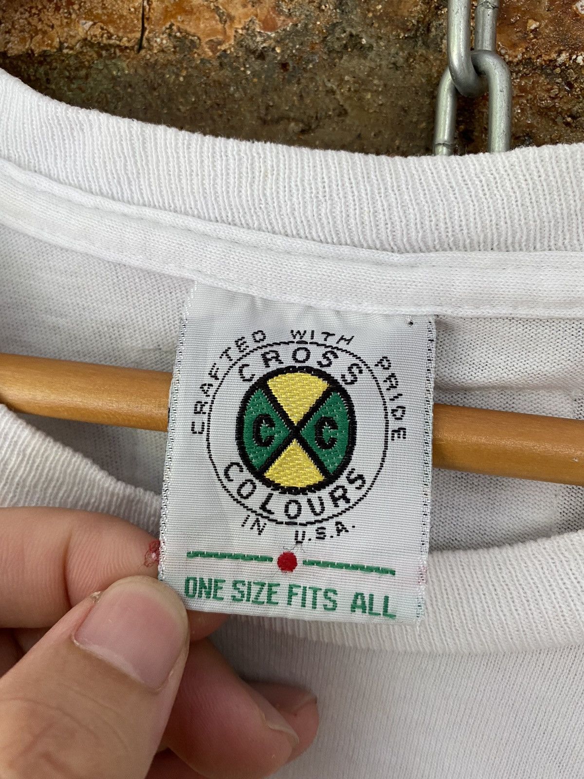 Cross Colours × Rap Tees 90s poem tee Size US XL / EU 56 / 4 - 10 Thumbnail