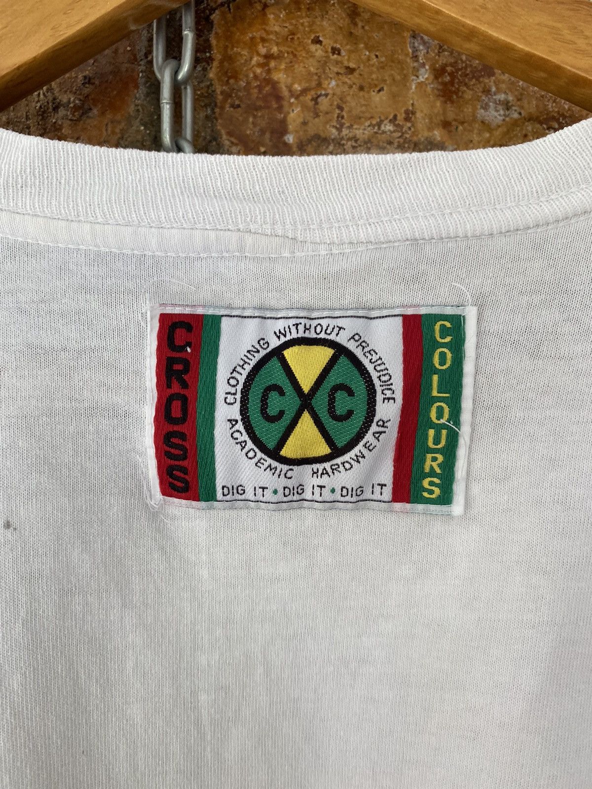 Cross Colours × Rap Tees 90s poem tee Size US XL / EU 56 / 4 - 8 Thumbnail