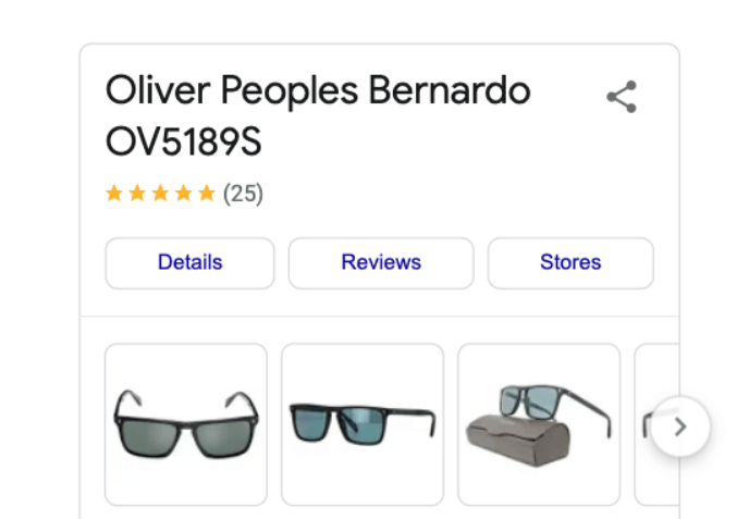 Oliver Peoples BERNARDO Size ONE SIZE - 4 Thumbnail