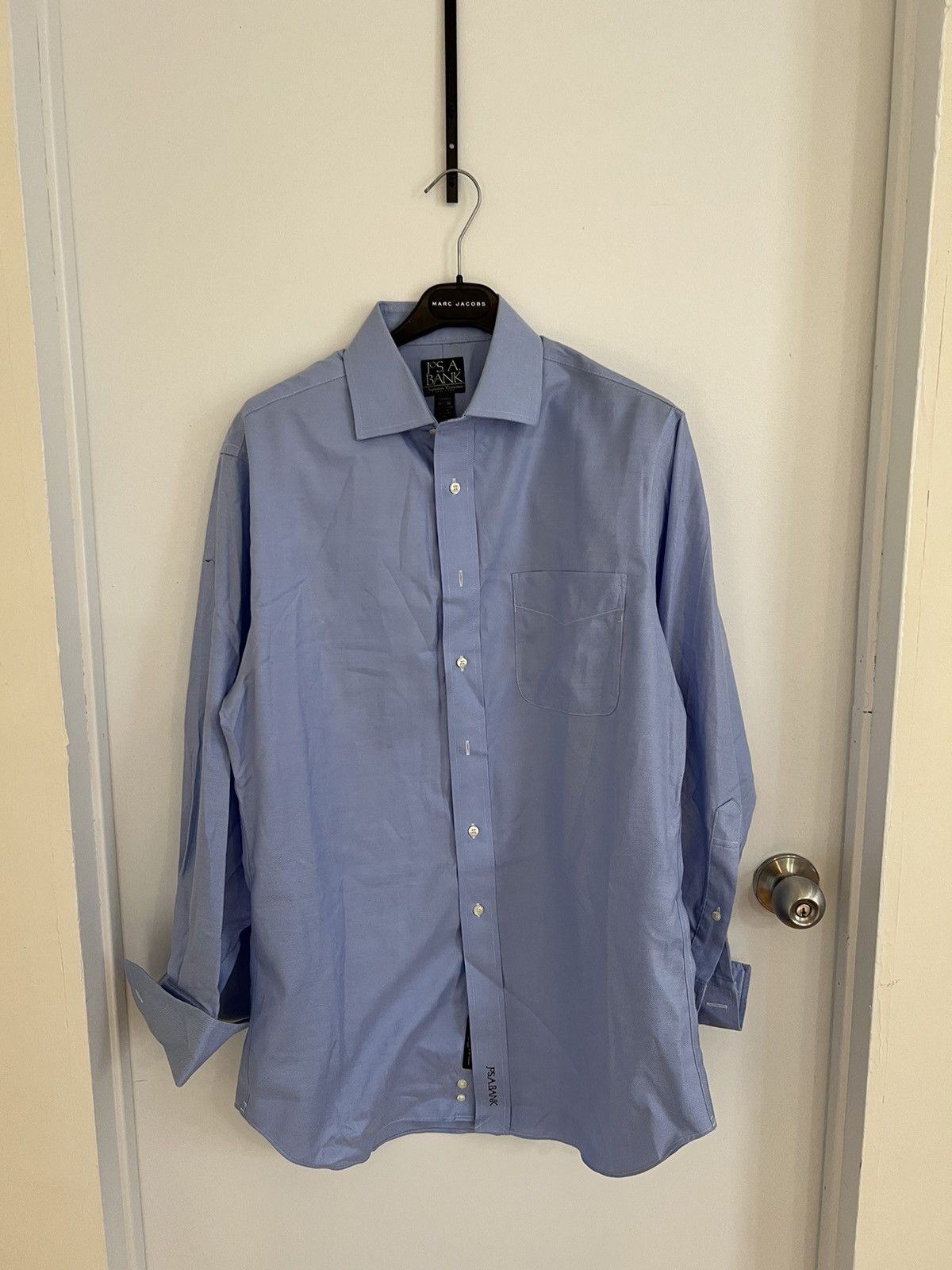 Jos. A. Bank Jos A Bank shirt with cuff link 15 1/2 32 Tailored