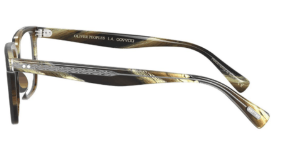 Oliver Peoples LACHMAN 53mm Optical Frames in Navy Bark Brown Horn Size ONE SIZE - 7 Thumbnail