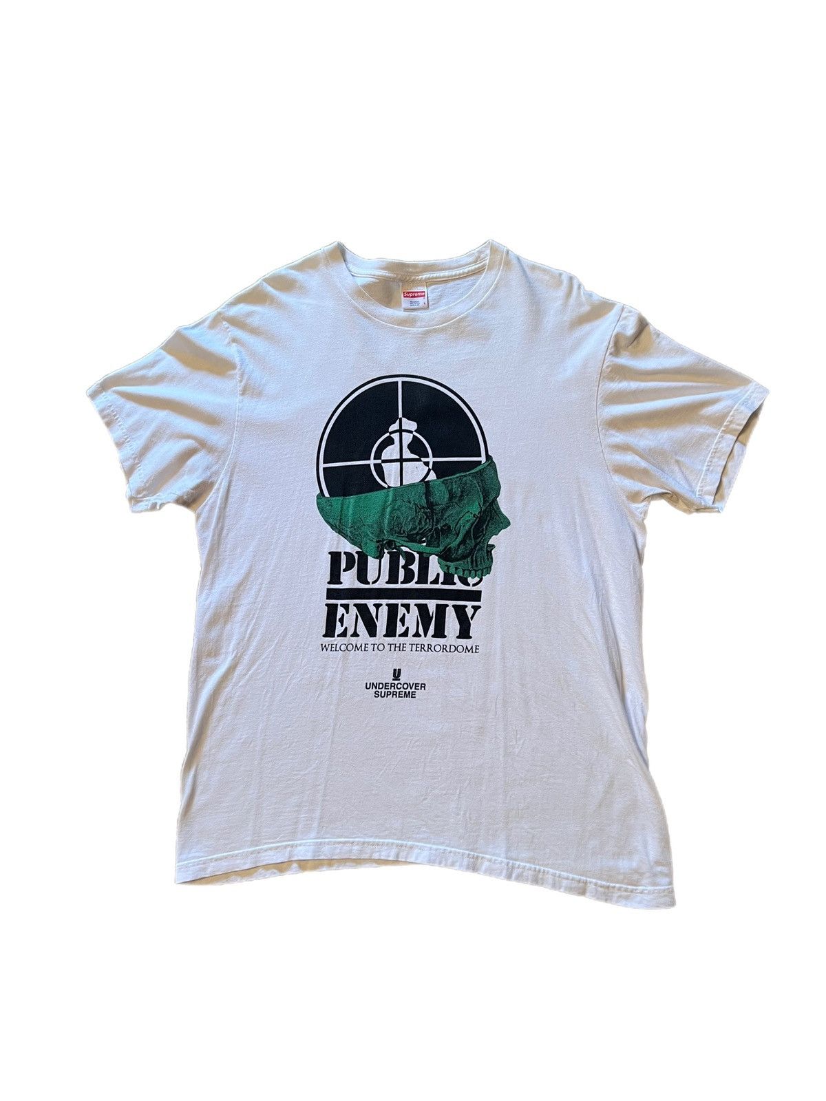 Public Enemy Supreme Undercover Supreme x undercover public enemy t shirt Grailed