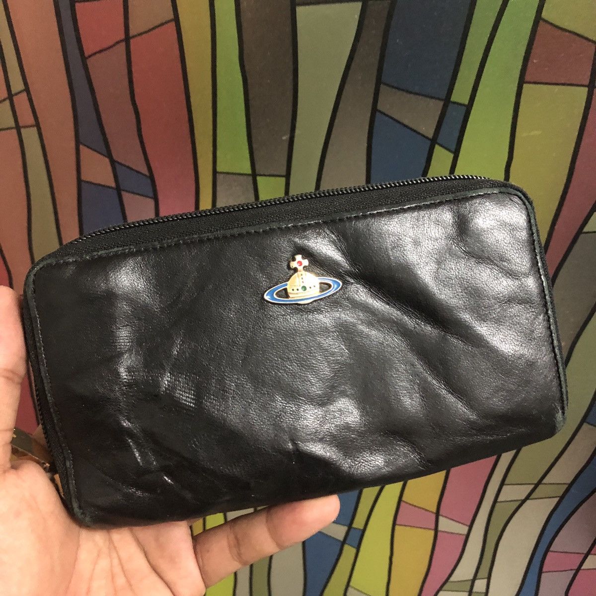 Vivienne Westwood Vivien Westwood Leather Wallet Size ONE SIZE - 1 Thumbnail