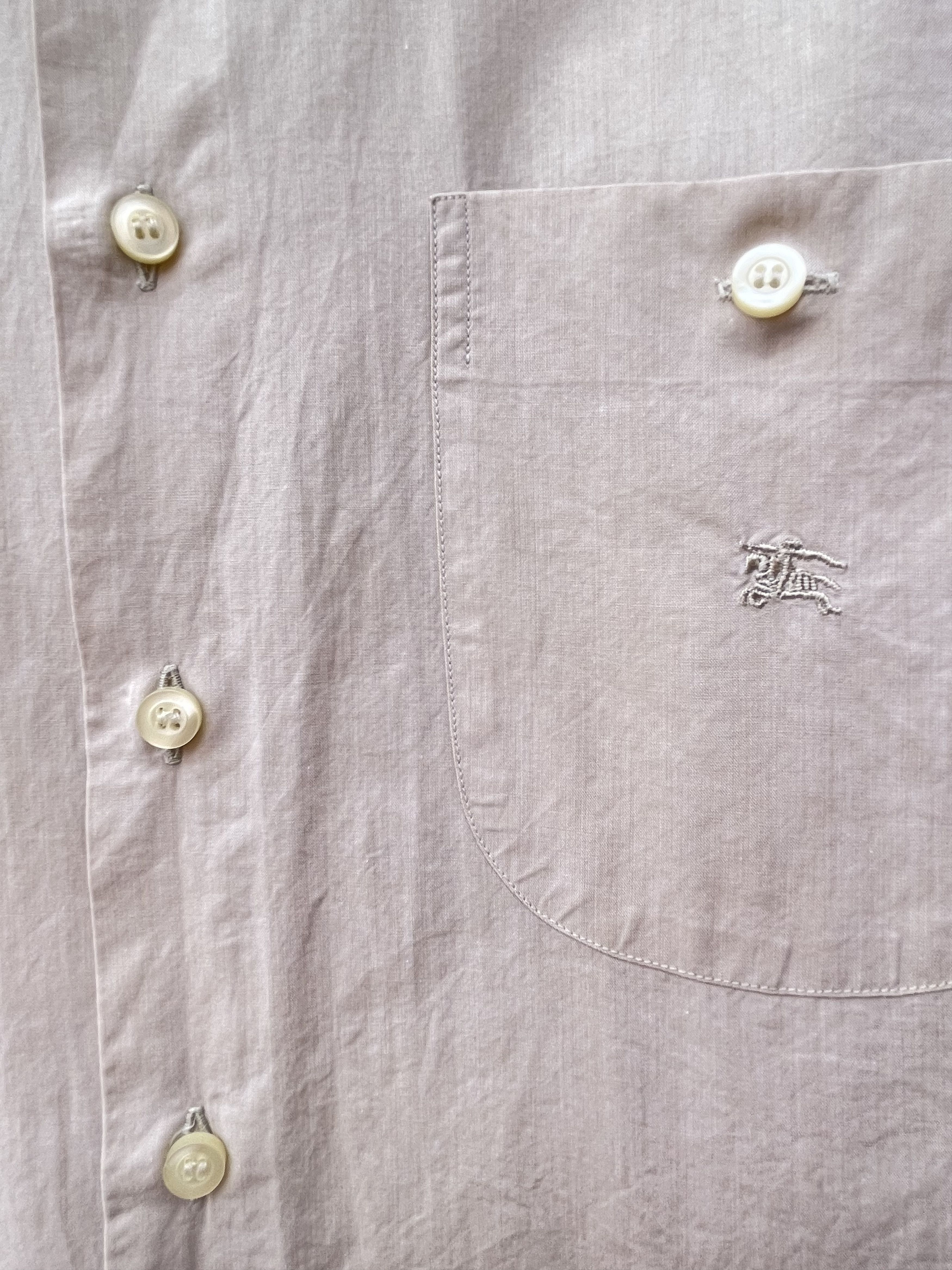 Burberry 🔥Burberry shirt tshirt beige summer size xl Size US XL / EU 56 / 4 - 3 Thumbnail