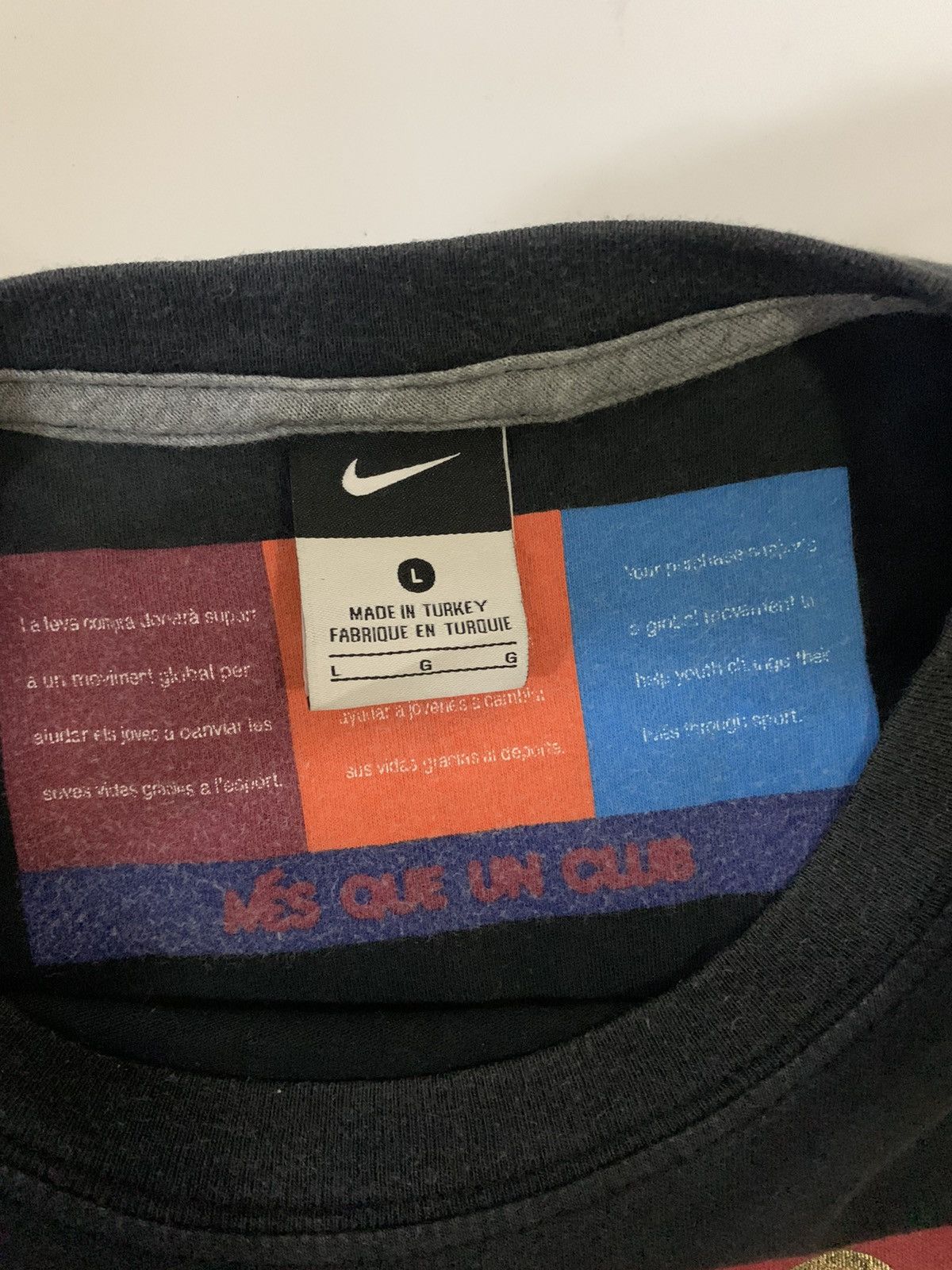 Nike Nike Barcelona Tee Size US L / EU 52-54 / 3 - 10 Thumbnail