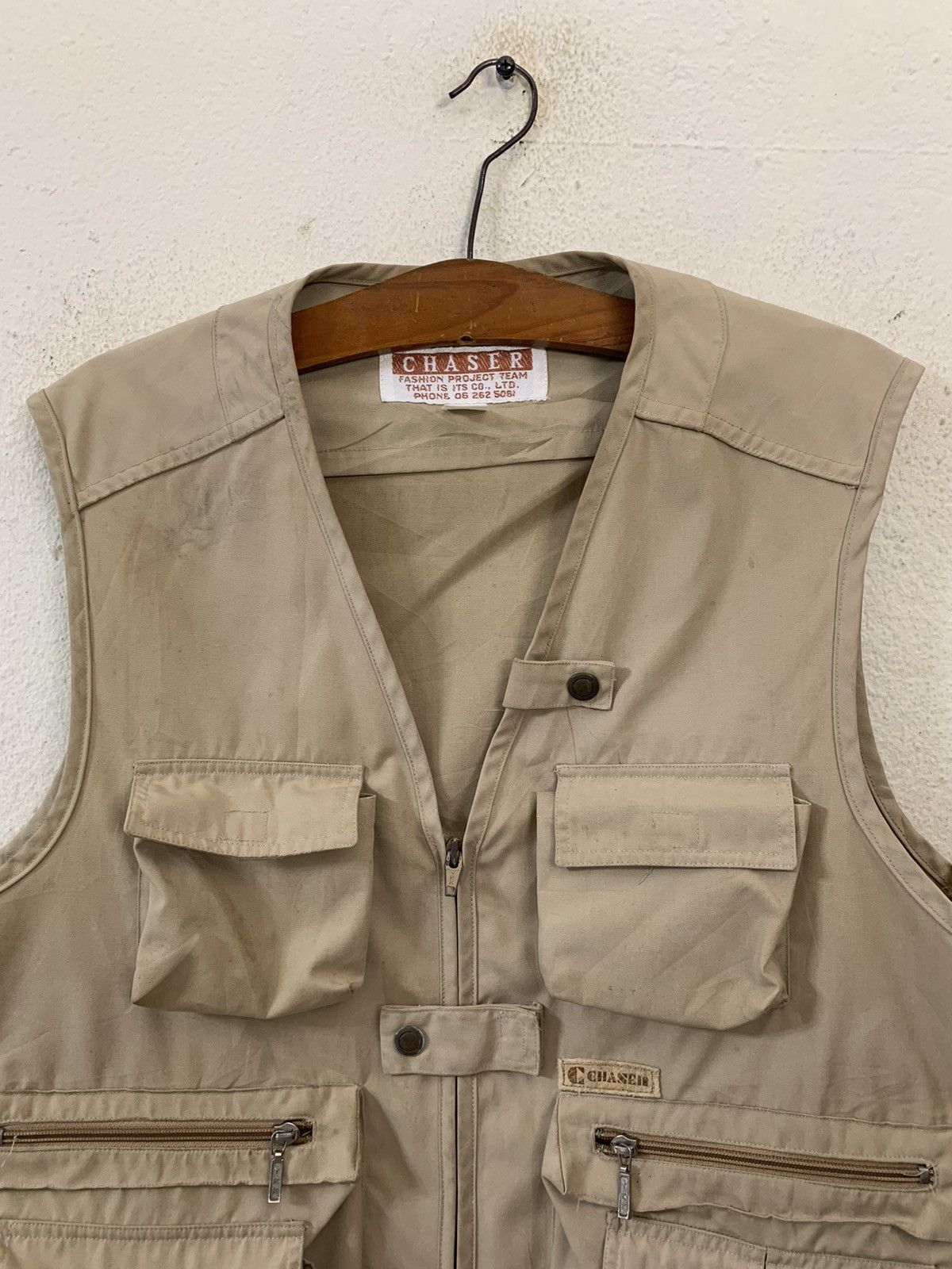 Japanese Brand Chaser Tactical Fishing Multipocket Vest Size US M / EU 48-50 / 2 - 4 Thumbnail