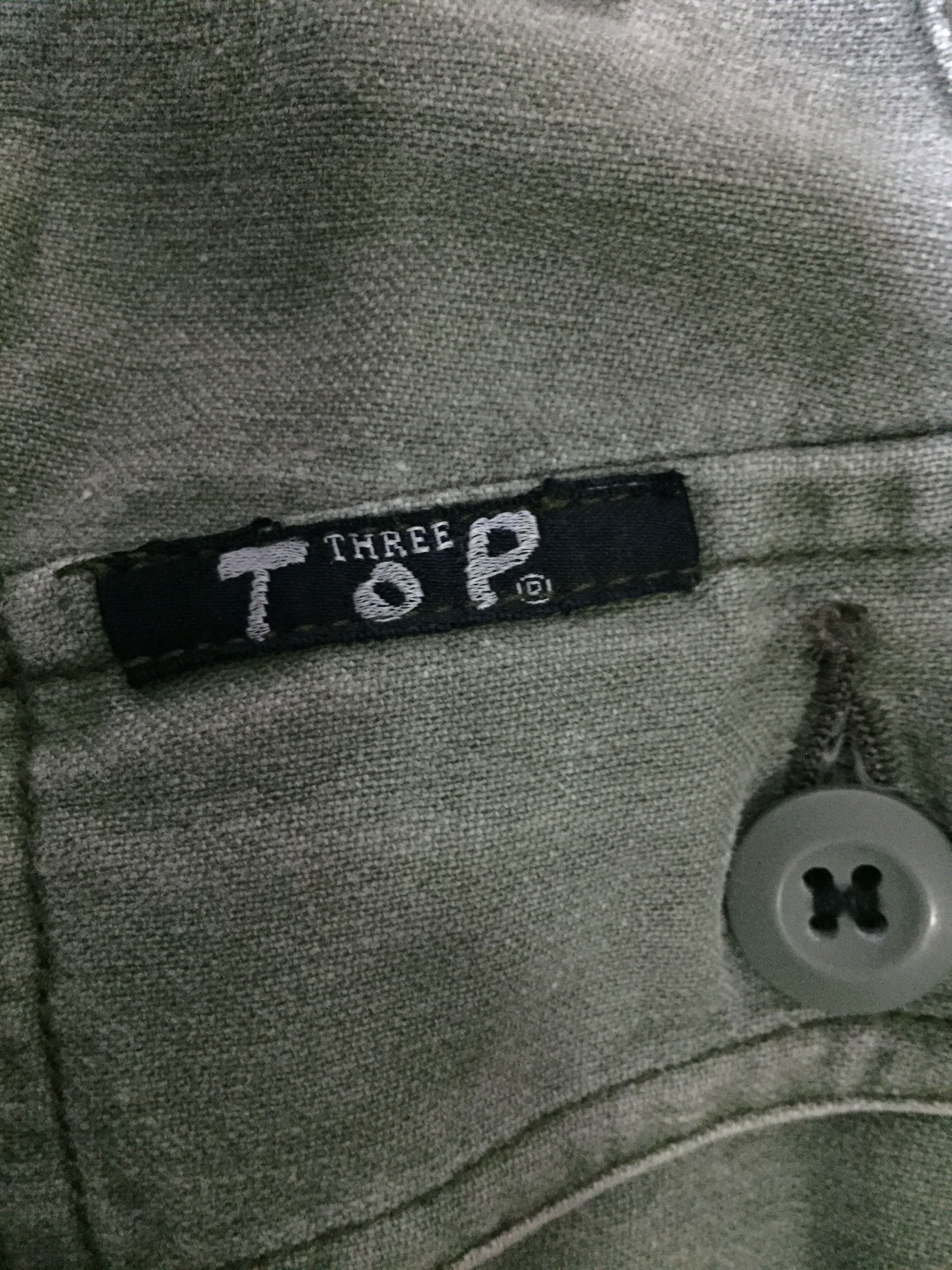 Japanese Brand Top Three Multipocket Cargo Pants Size US 35 - 9 Thumbnail