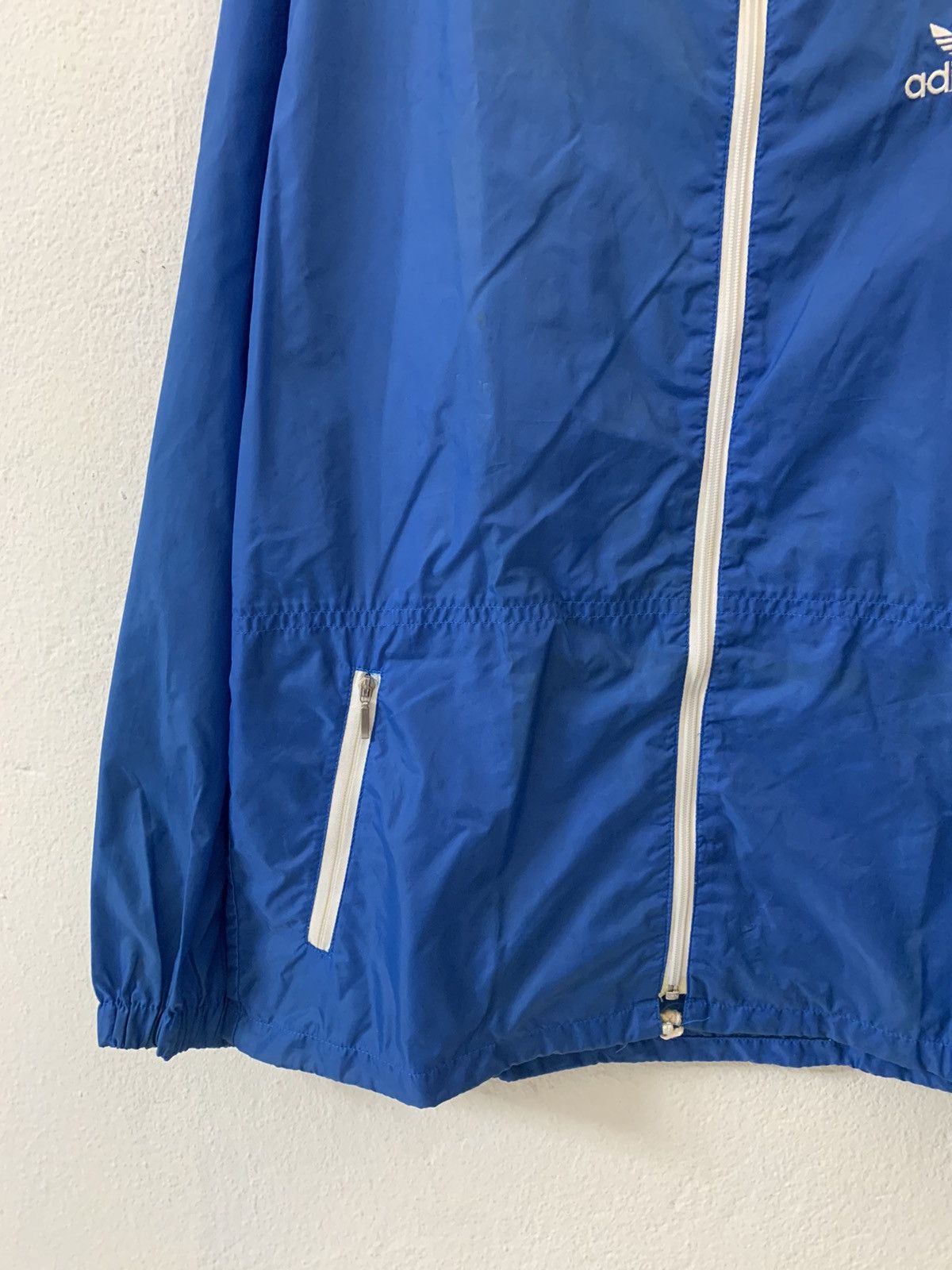 Adidas Adidas Three Stripes Windbreaker Jacket Size US L / EU 52-54 / 3 - 3 Thumbnail