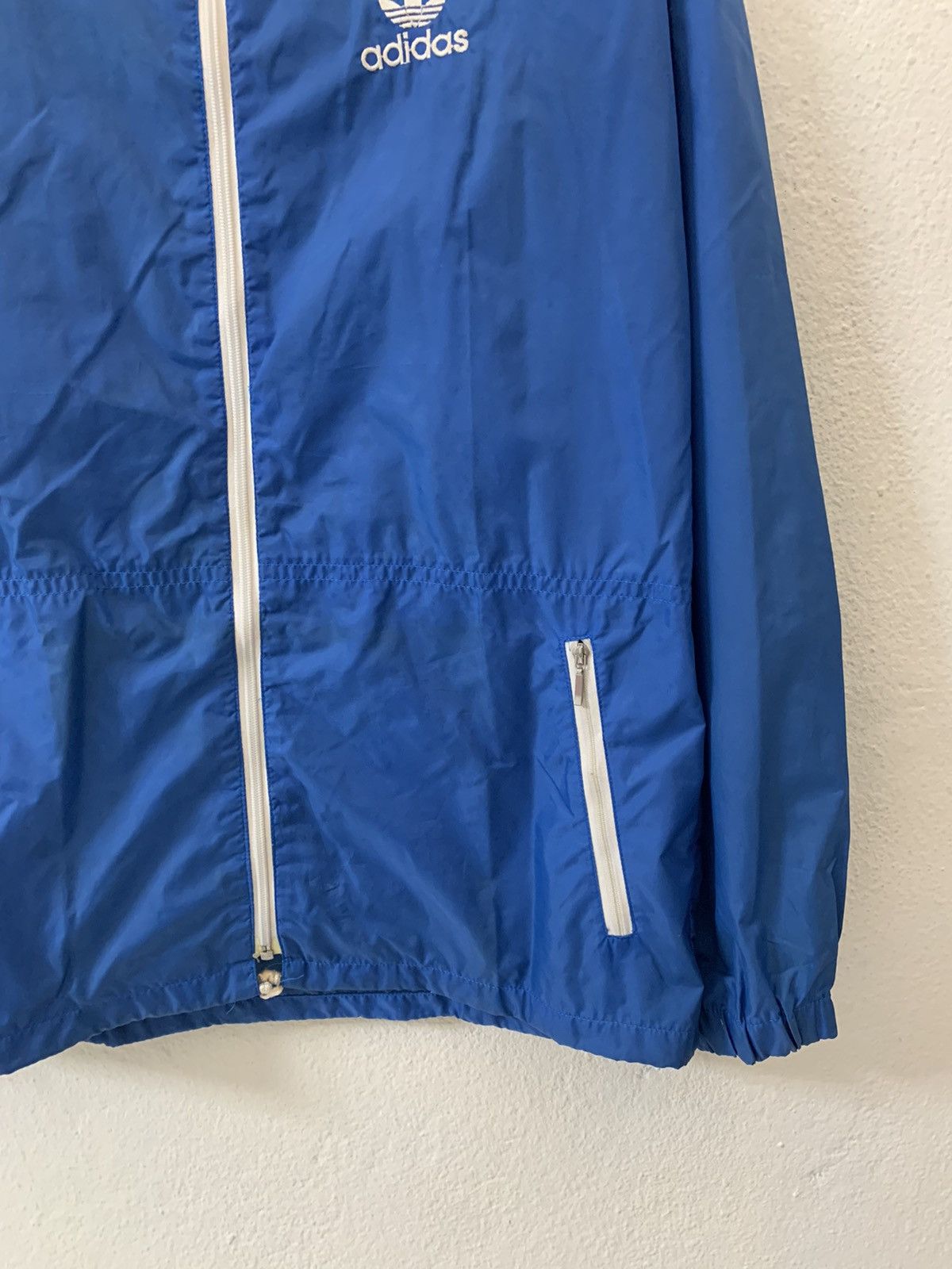 Adidas Adidas Three Stripes Windbreaker Jacket Size US L / EU 52-54 / 3 - 2 Thumbnail