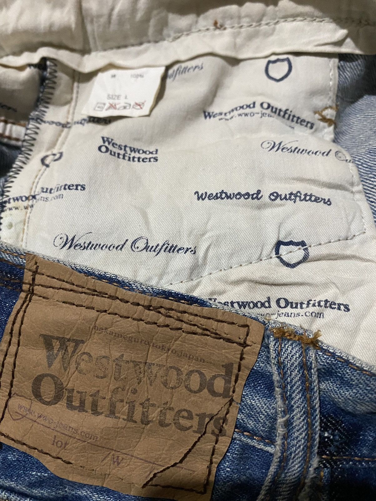 Japanese Brand Vintage Westwood Outfitters Boro Denim Size 29" - 7 Thumbnail